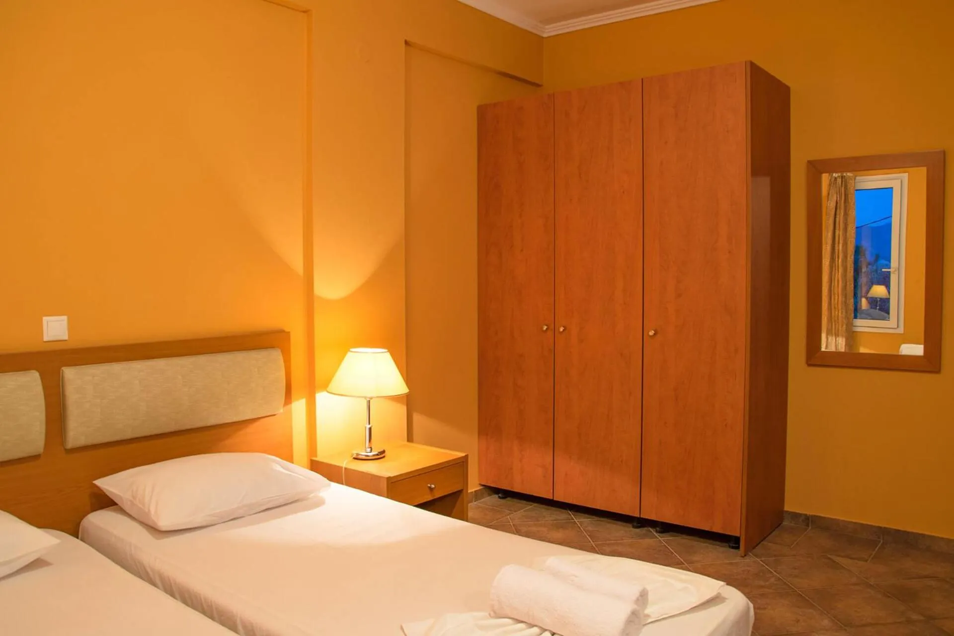 Bed in Saint Catherine Hotel