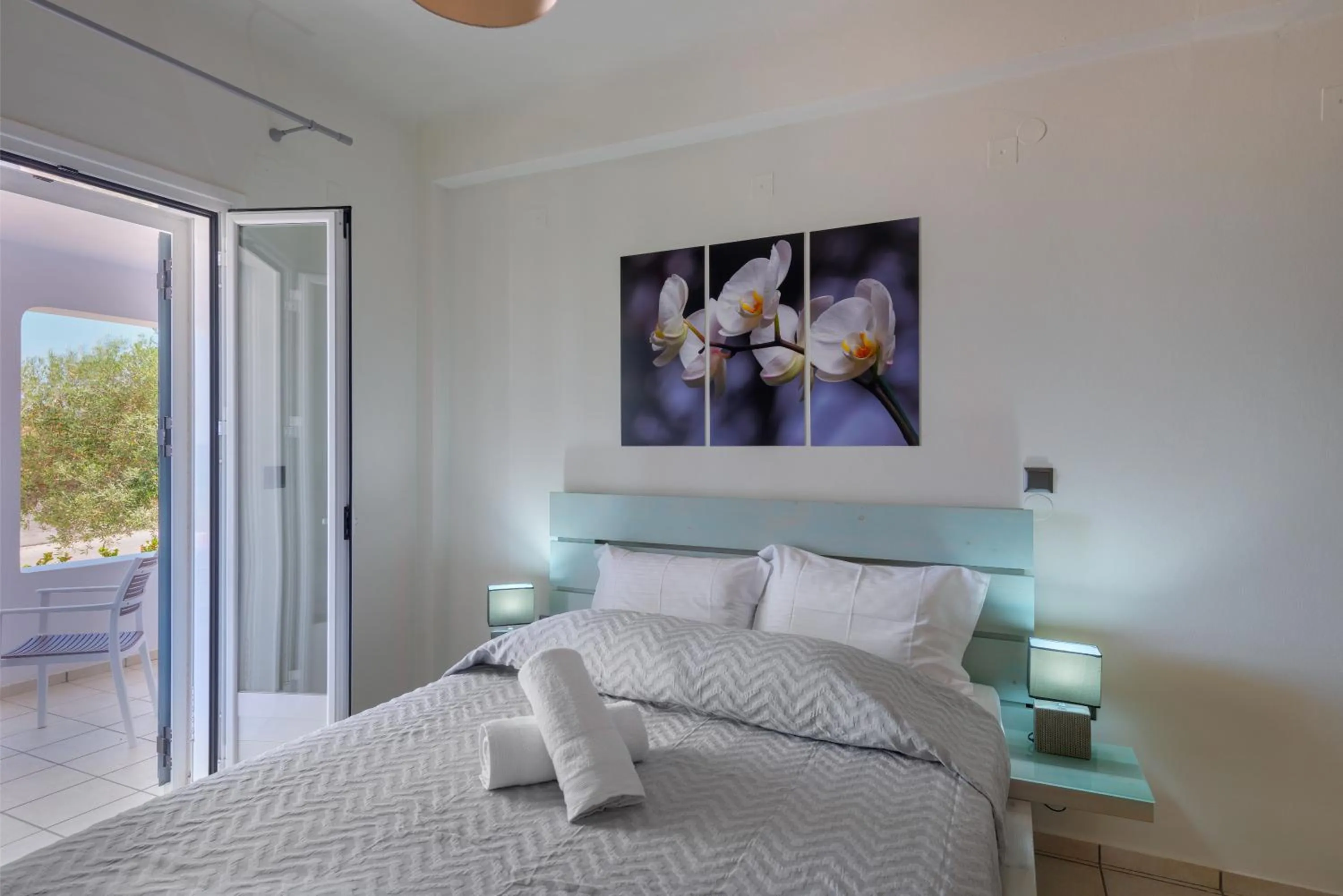 Bed in Aegean Paradiso Vacation Club - "Adults Only"