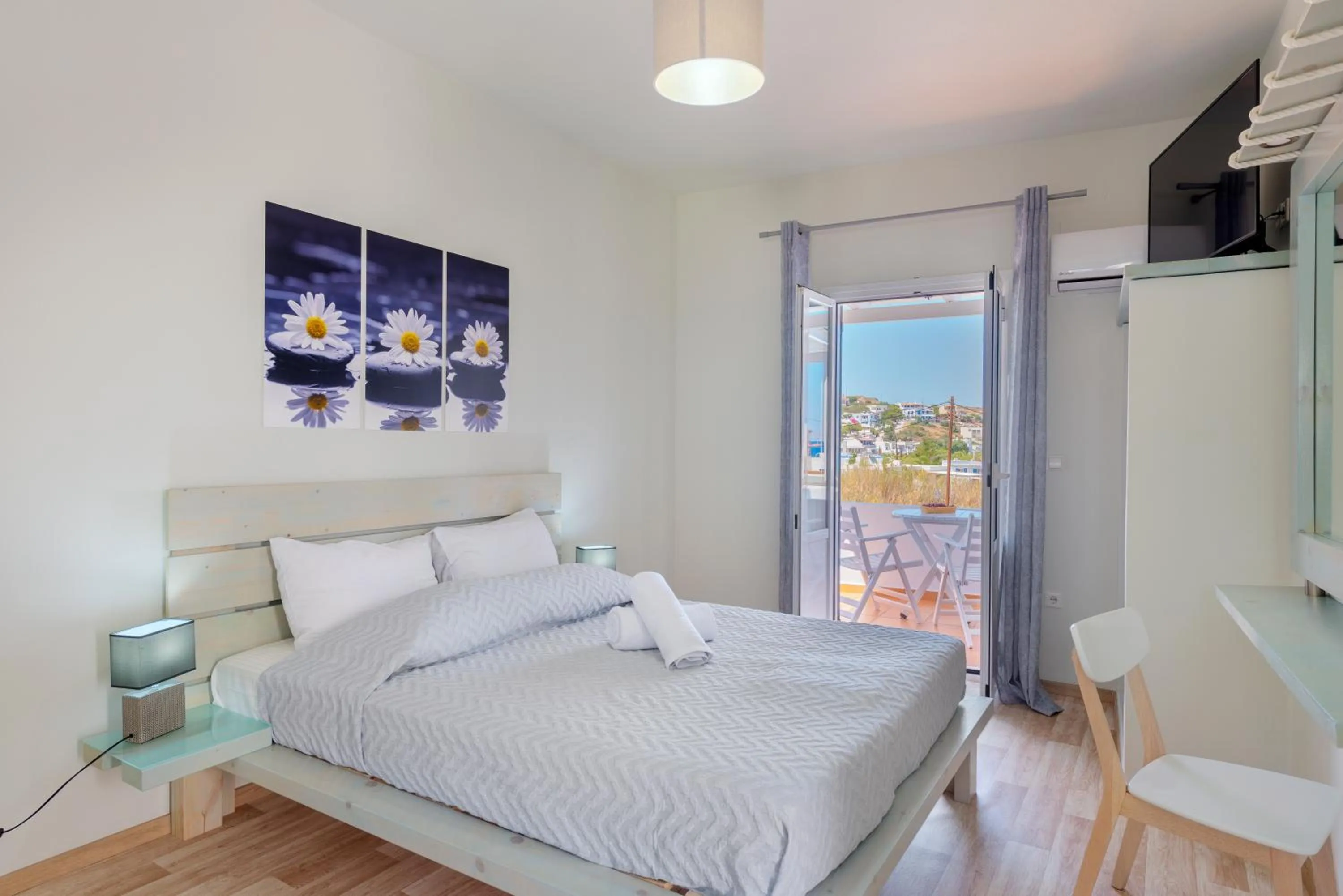 Bed in Aegean Paradiso Vacation Club - "Adults Only"