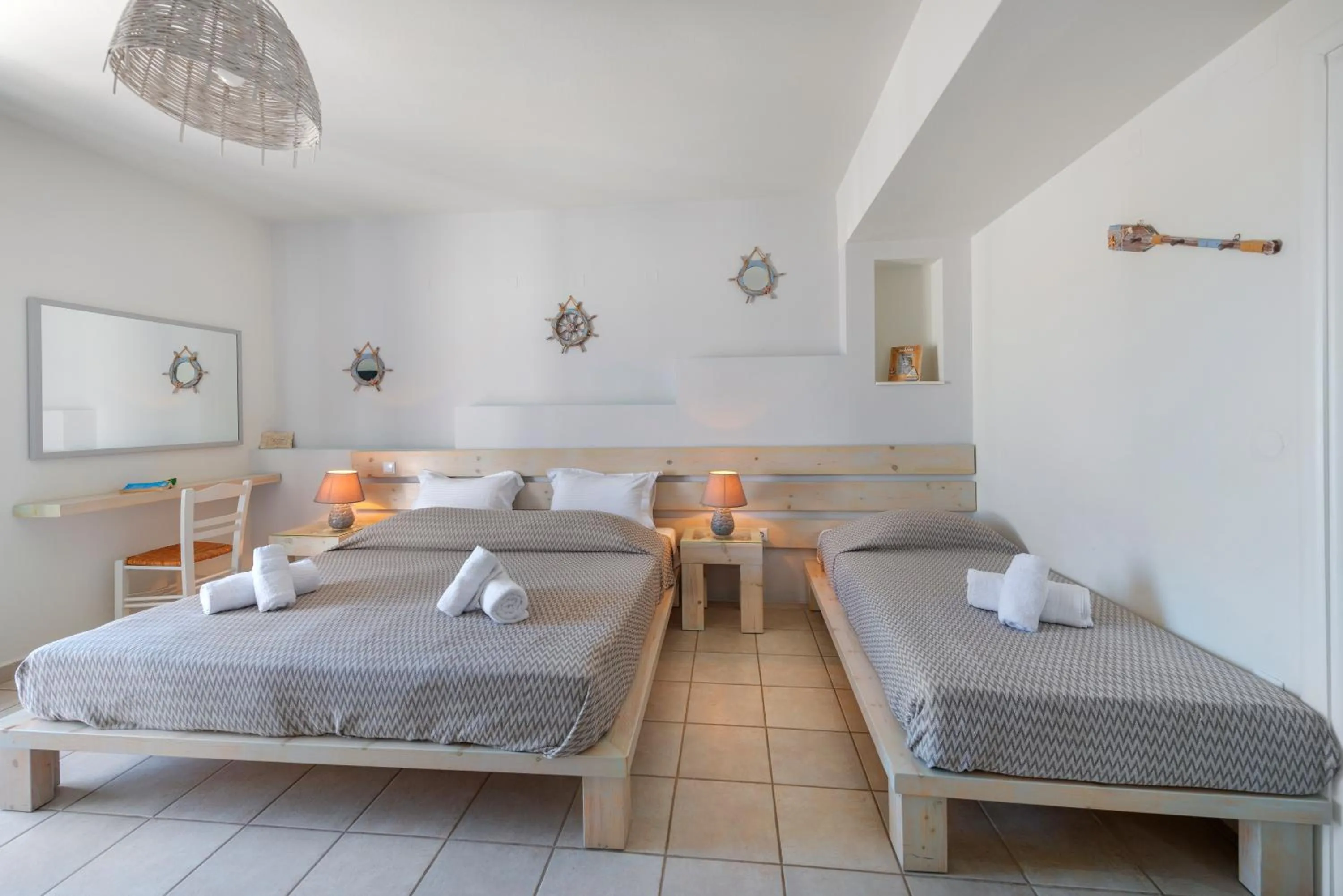 Bed in Aegean Paradiso Vacation Club - "Adults Only"