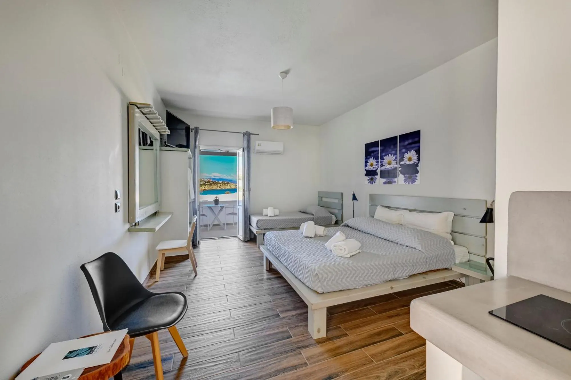 Bed in Aegean Paradiso Vacation Club - "Adults Only"