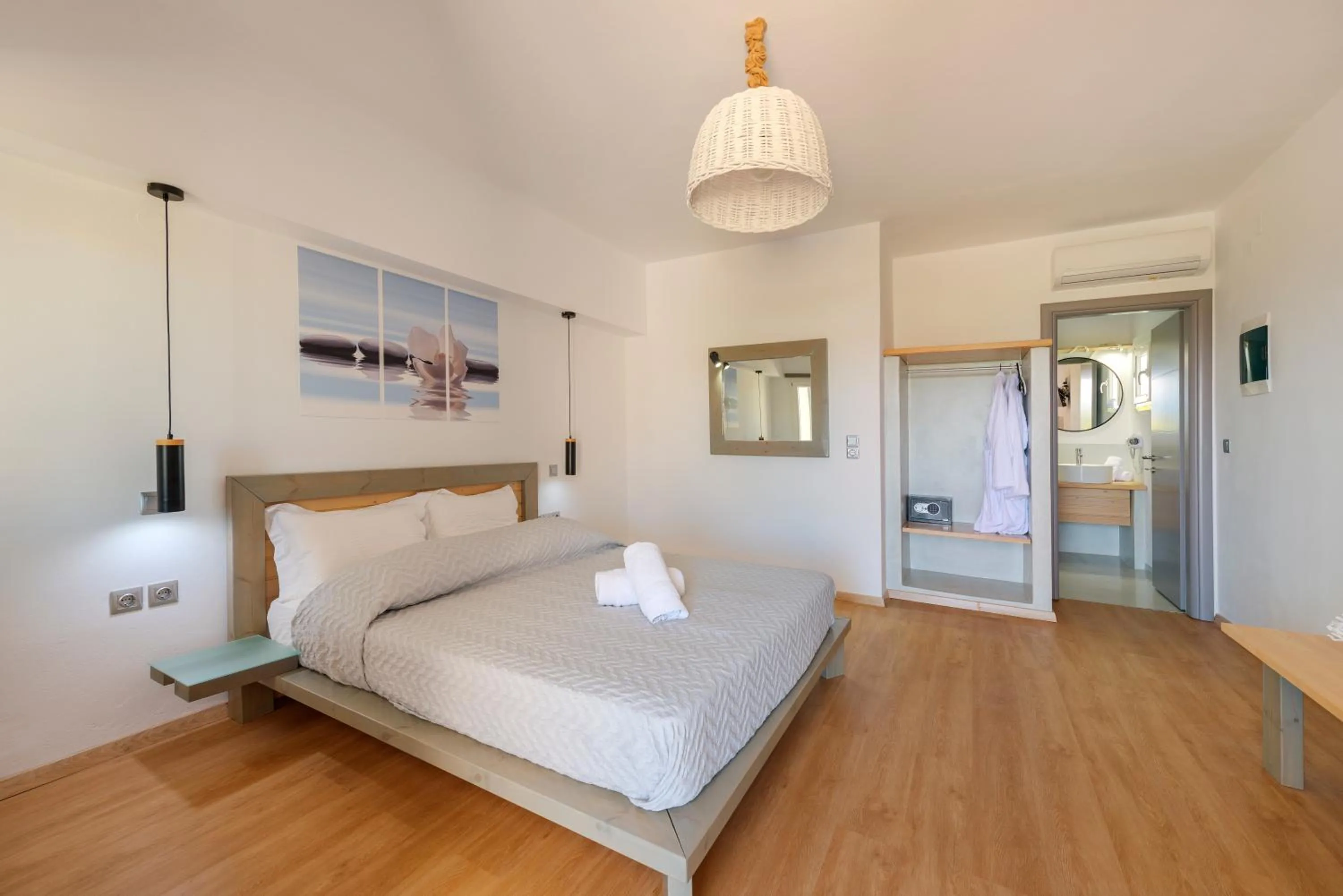 Bed in Aegean Paradiso Vacation Club - "Adults Only"