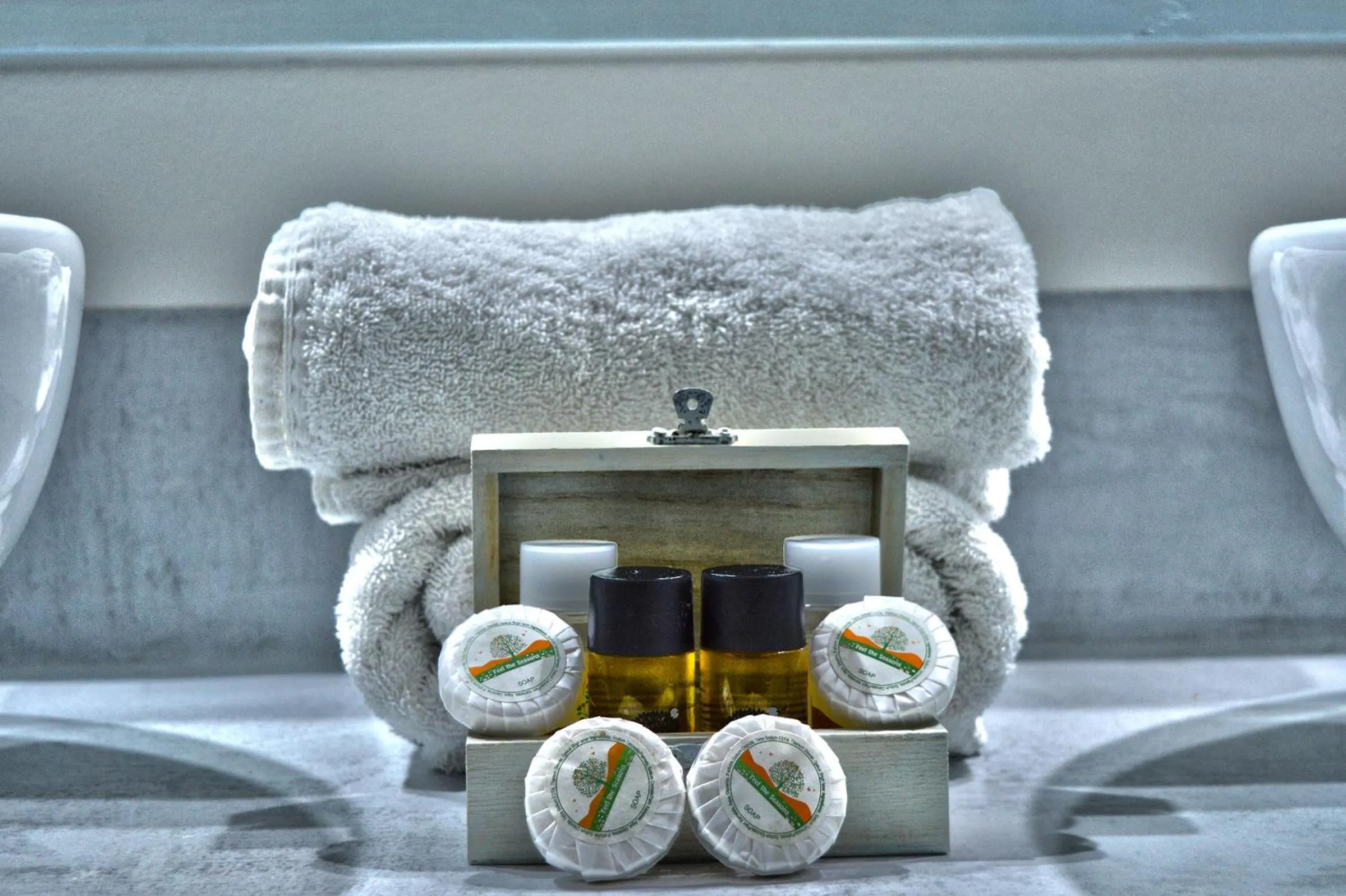 Bathroom in Aegean Paradiso Vacation Club - "Adults Only"