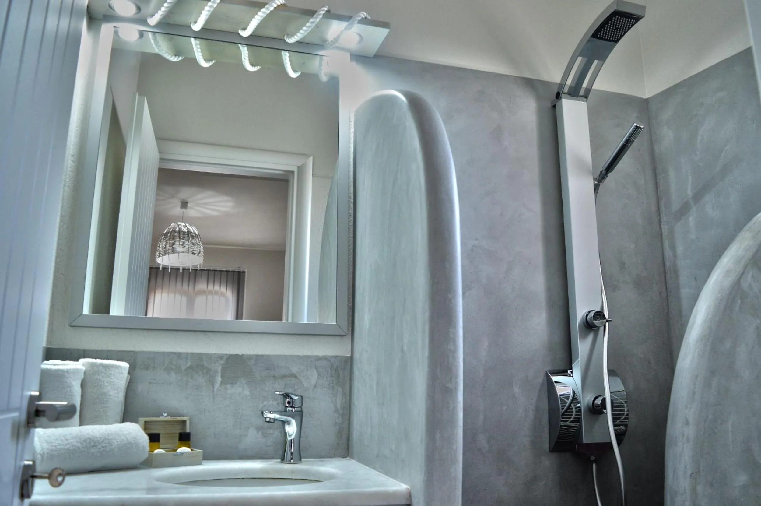 Bathroom in Aegean Paradiso Vacation Club - "Adults Only"