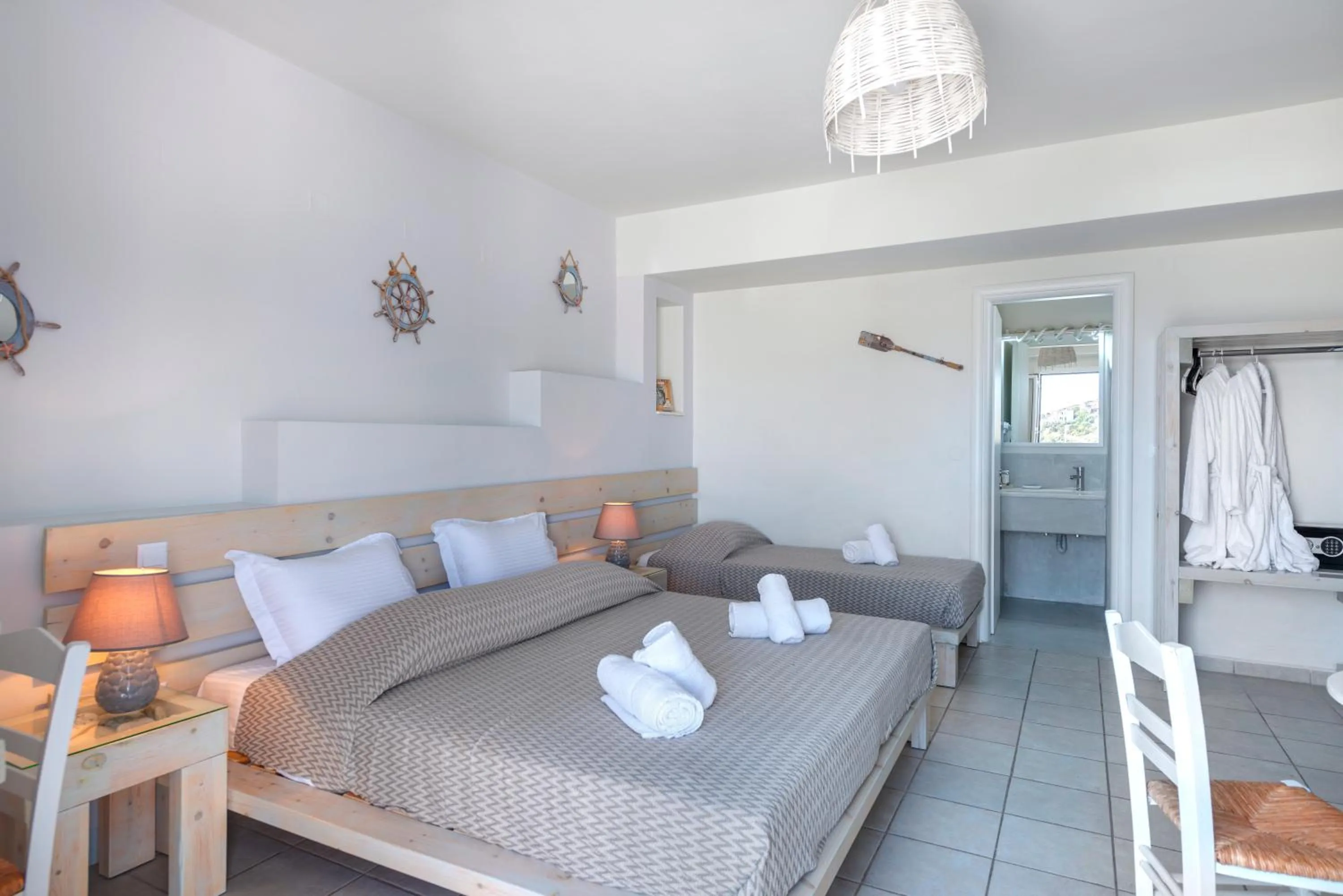 Bed in Aegean Paradiso Vacation Club - "Adults Only"