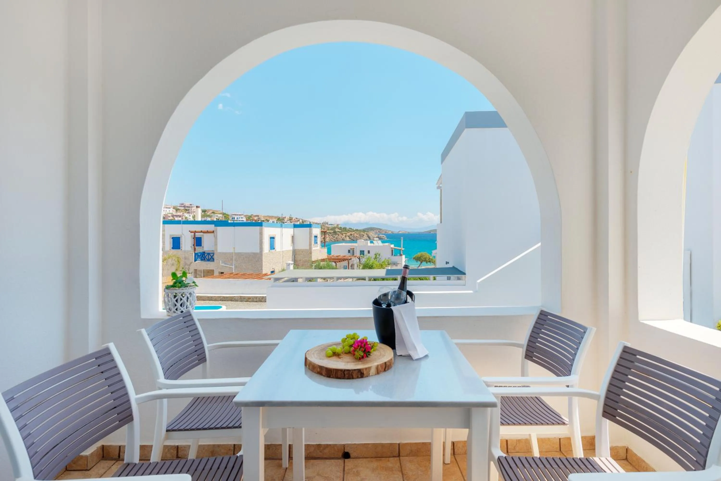 Patio in Aegean Paradiso Vacation Club - "Adults Only"