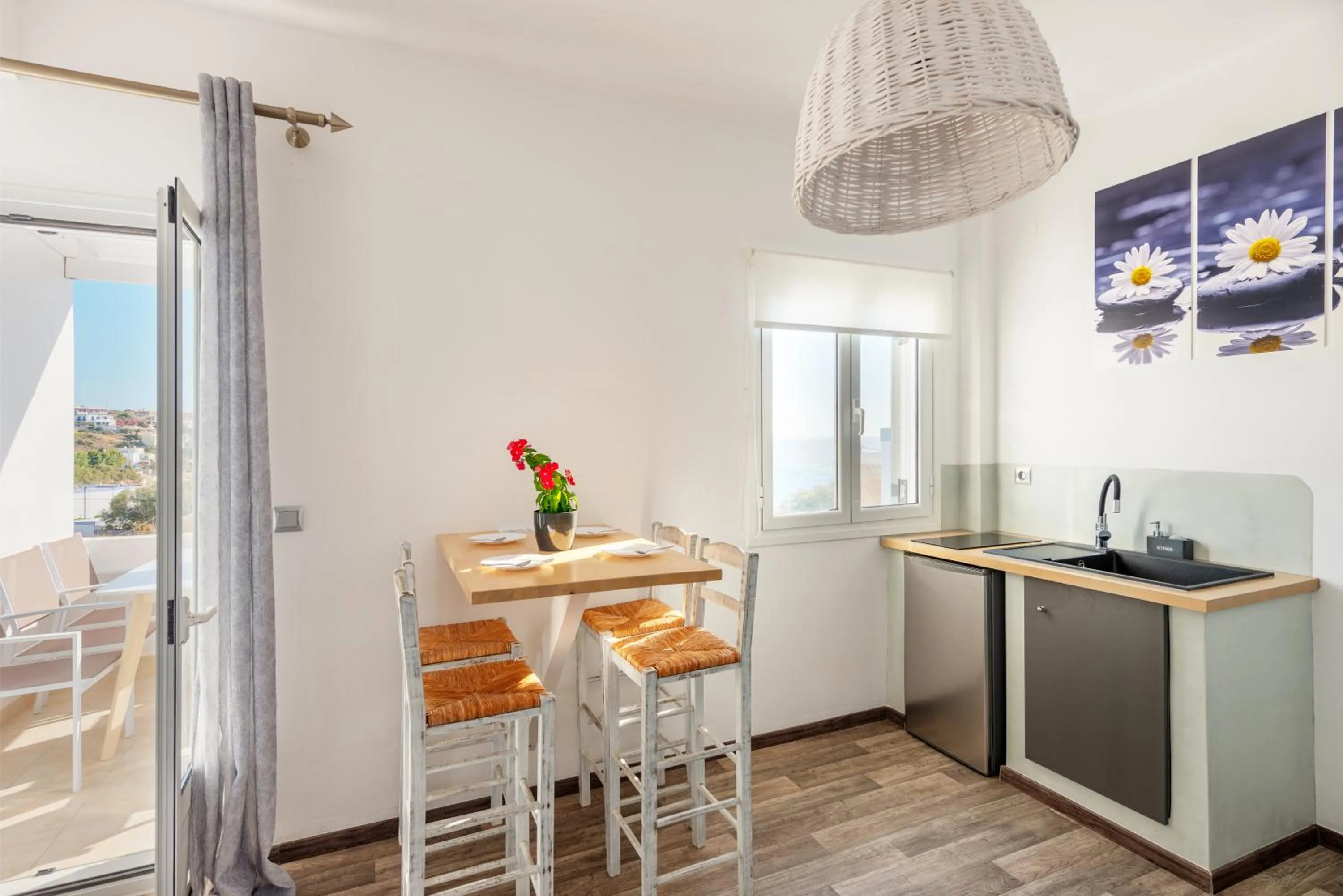 Kitchen or kitchenette in Aegean Paradiso Vacation Club - "Adults Only"