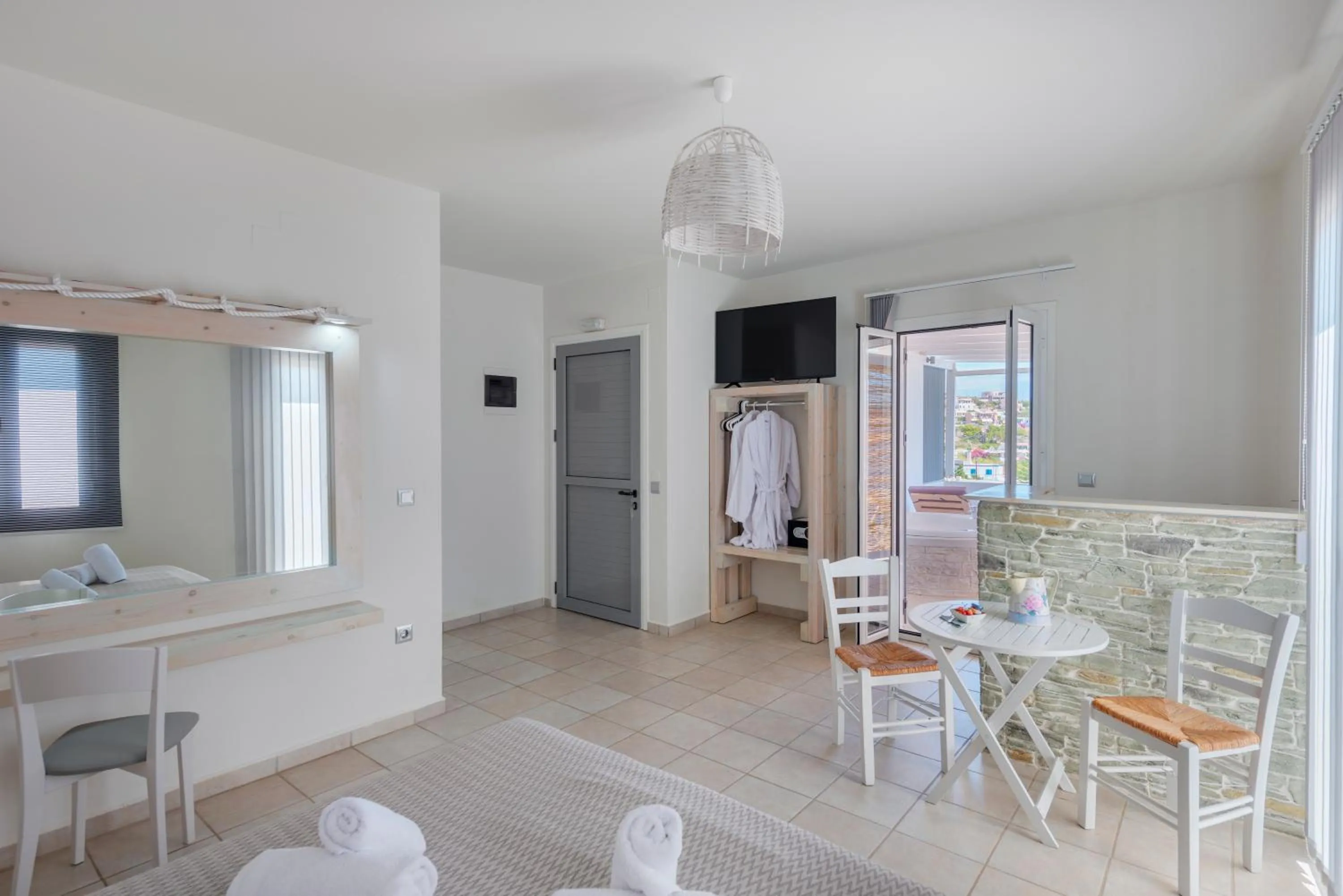 TV and multimedia in Aegean Paradiso Vacation Club - "Adults Only"