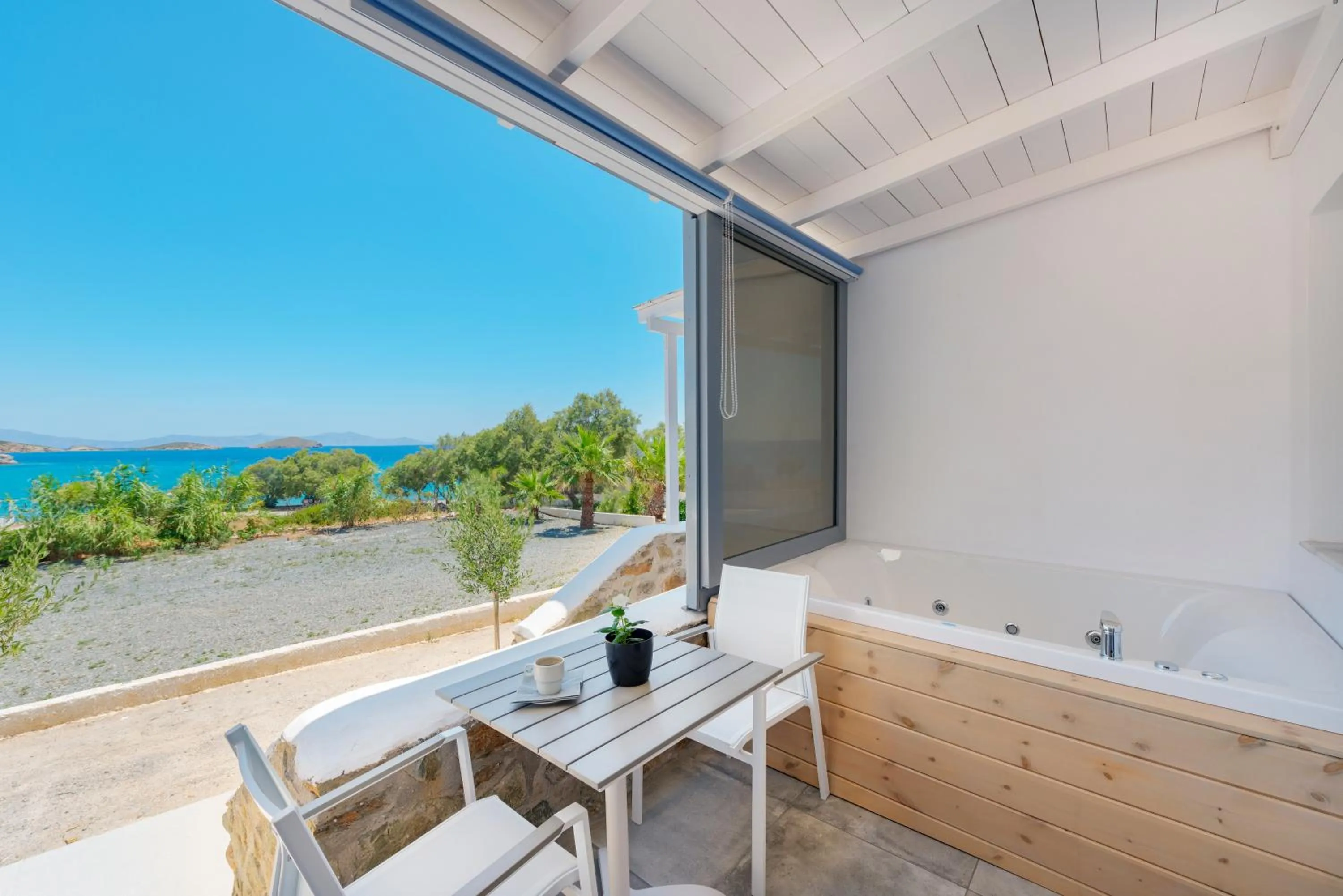 Patio in Aegean Paradiso Vacation Club - "Adults Only"