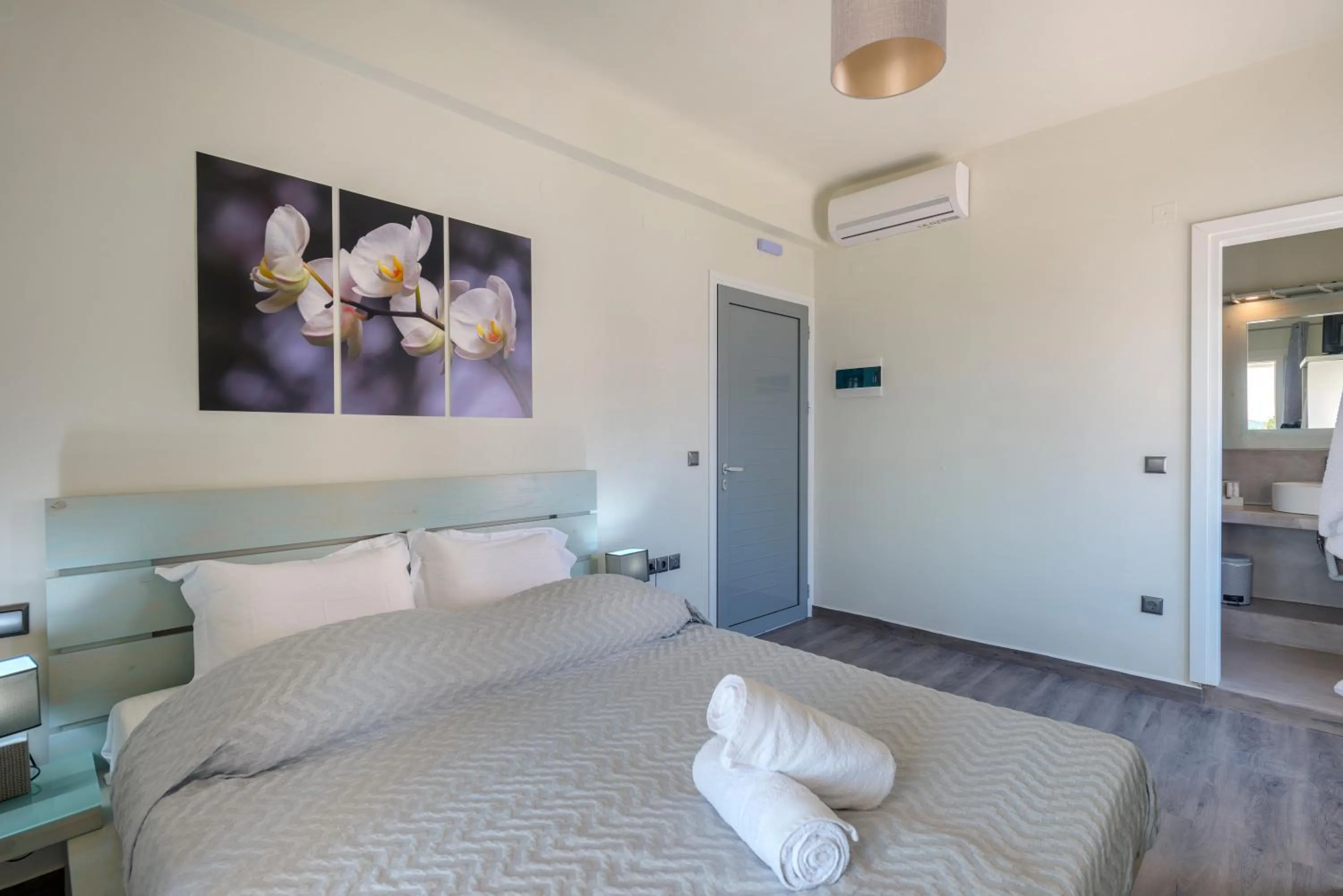 Bed in Aegean Paradiso Vacation Club - "Adults Only"