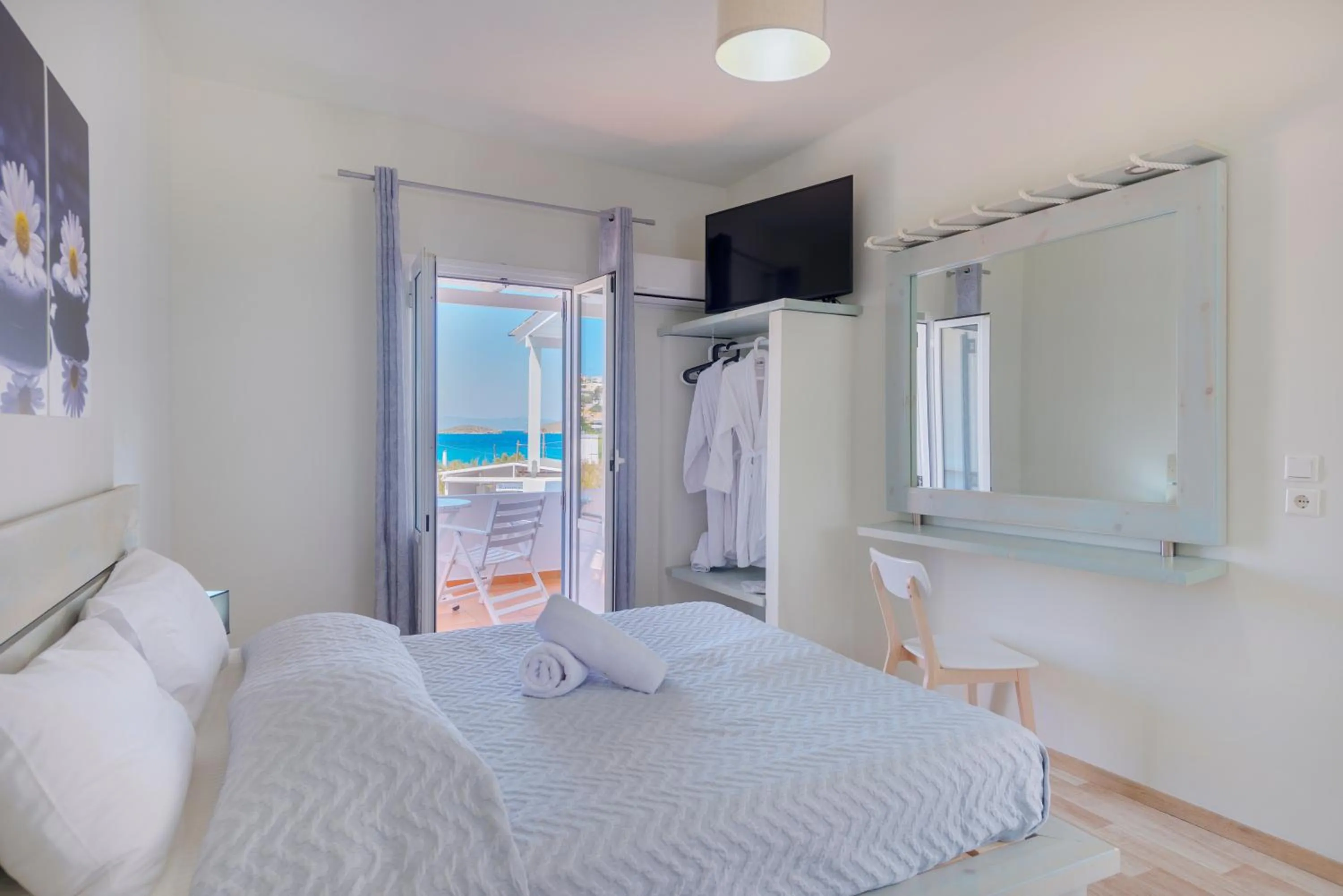 Bed in Aegean Paradiso Vacation Club - "Adults Only"