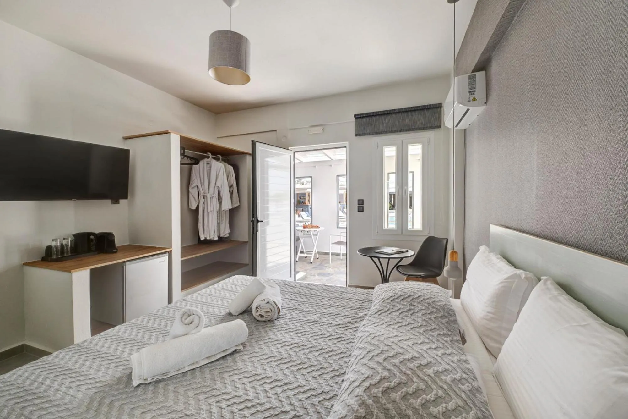 Bed in Aegean Paradiso Vacation Club - "Adults Only"