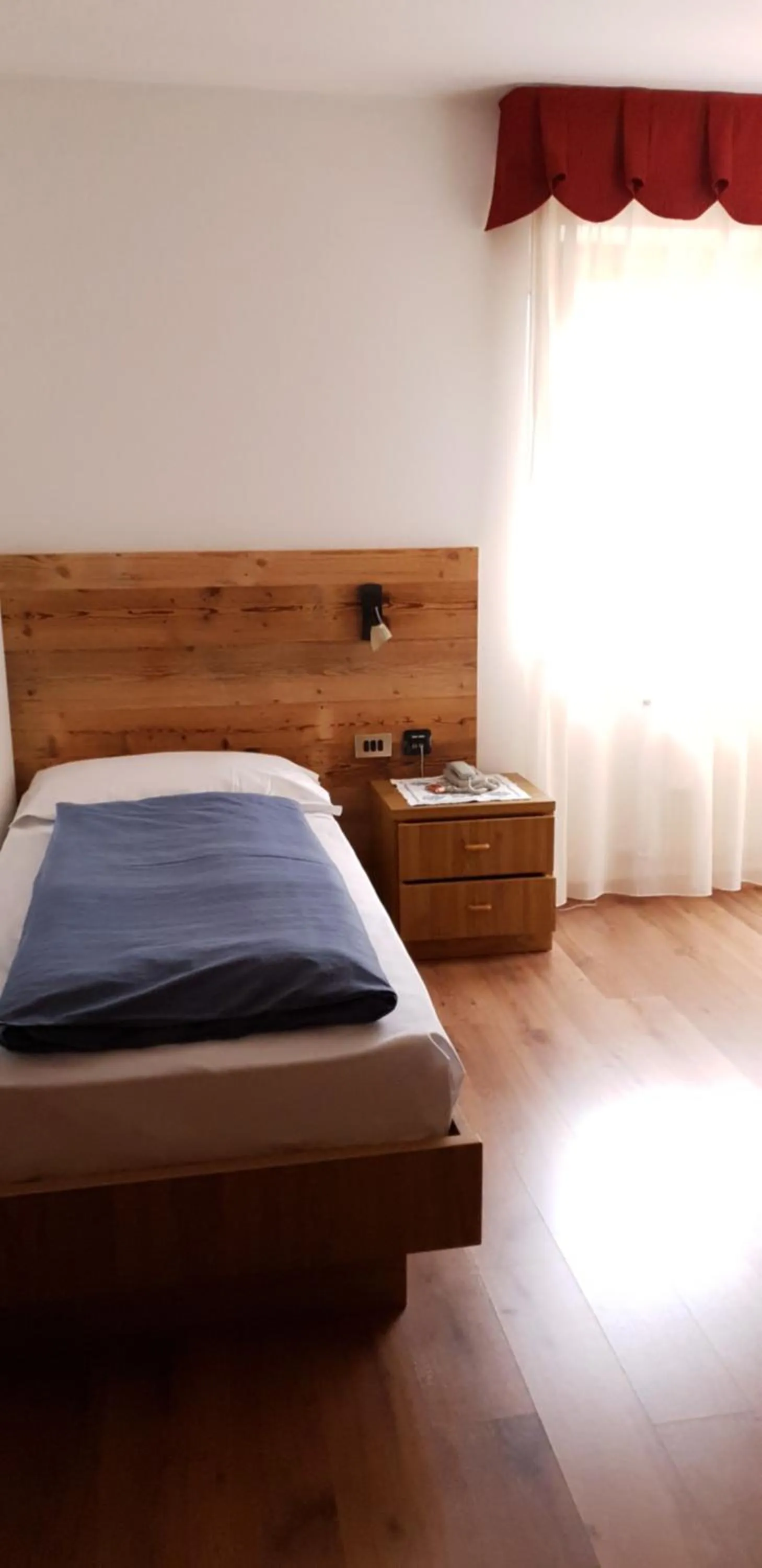 Bed in Hotel Ciampian