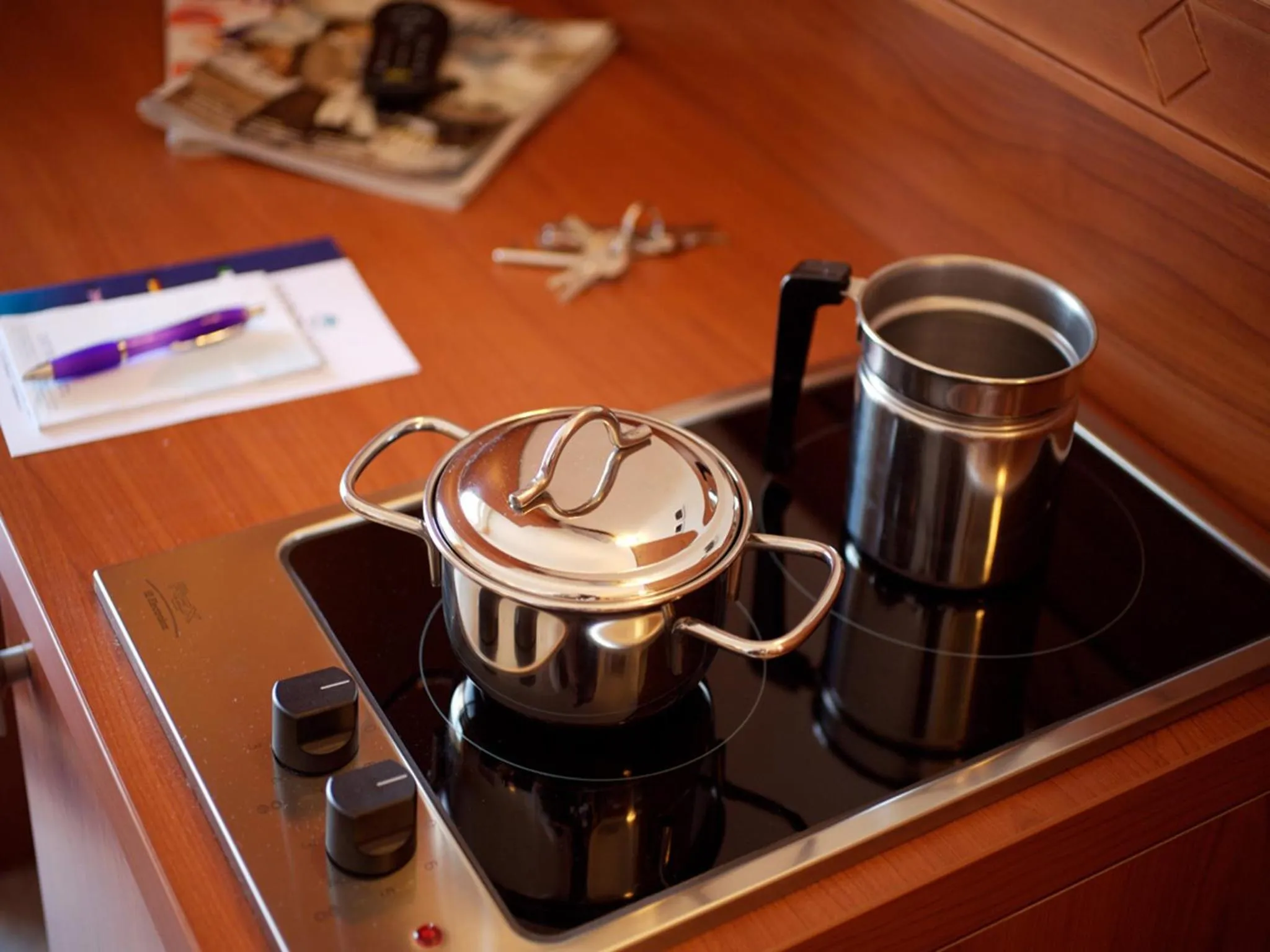 Kitchen or kitchenette in Hotel Boracay