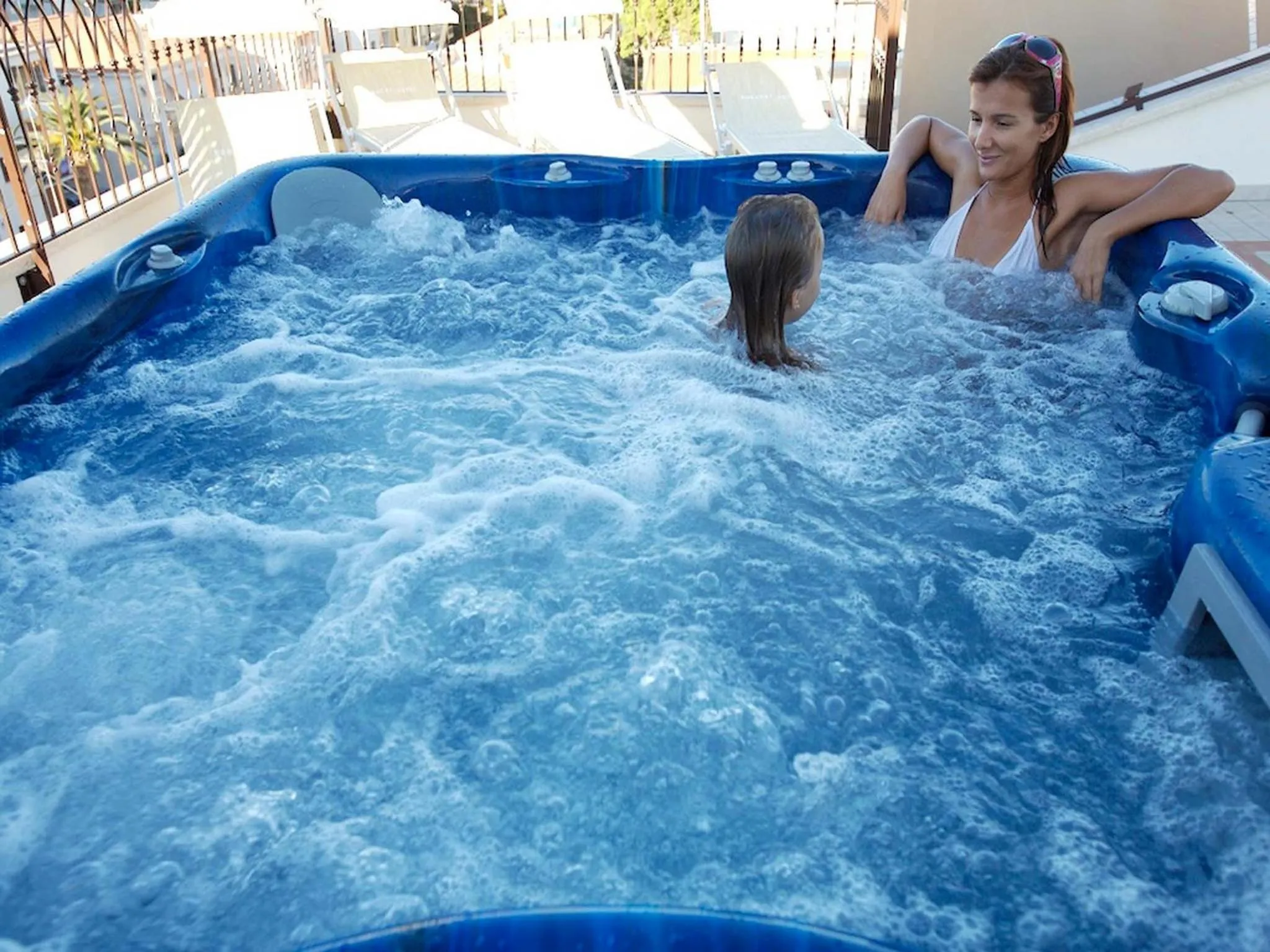 Hot Tub in Hotel Boracay