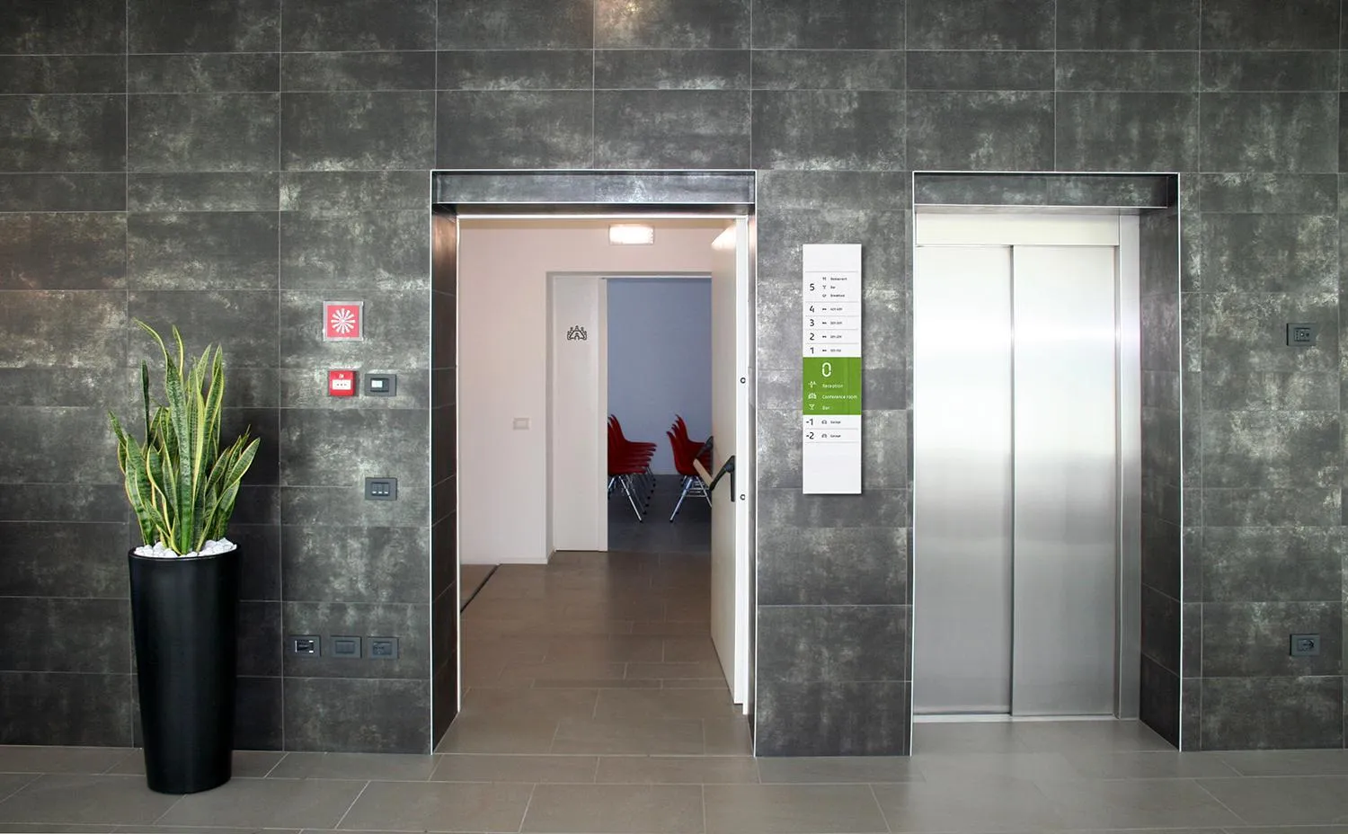 Lobby or reception in Le Nove Hotel