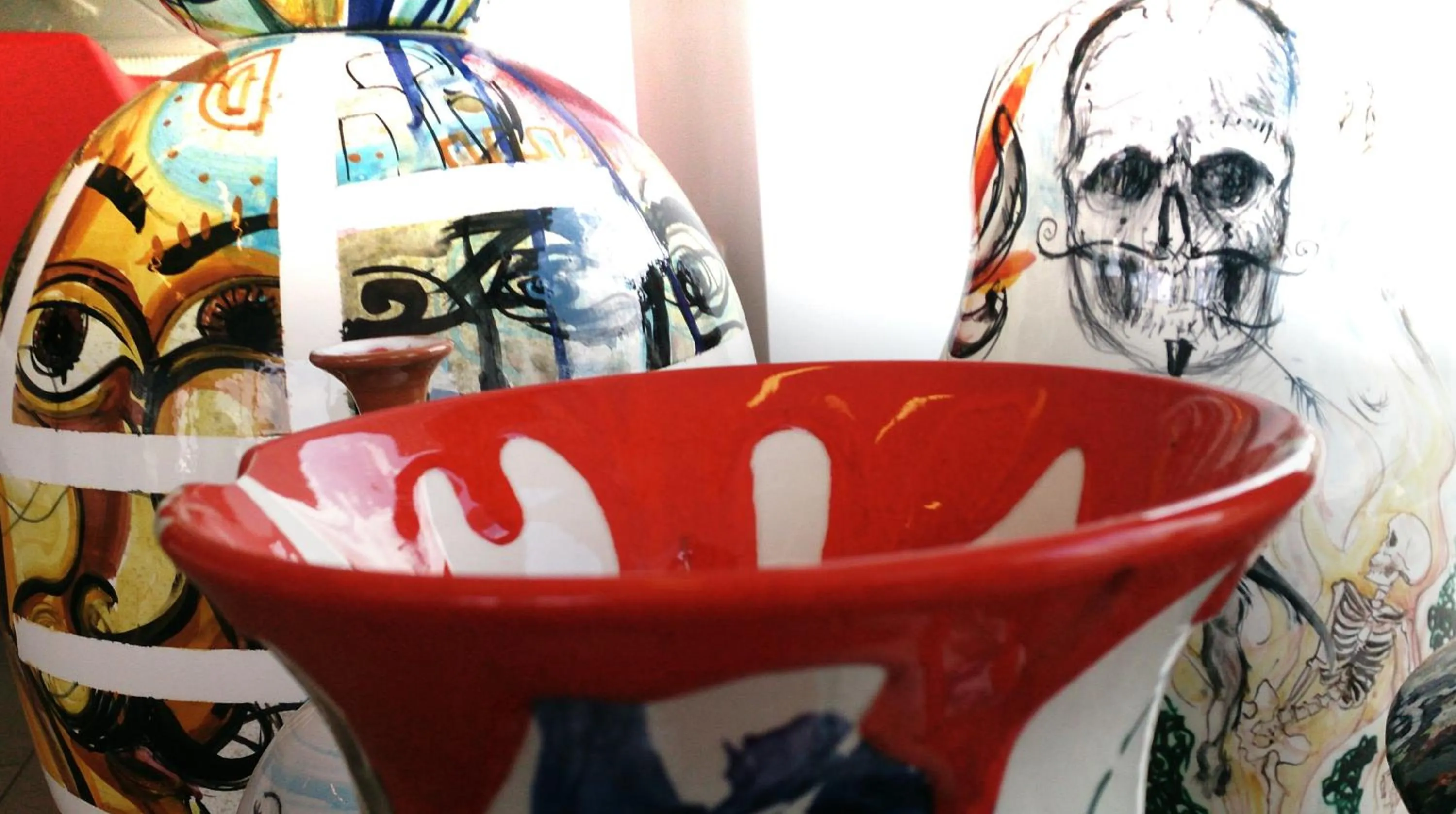 Decorative detail in Le Nove Hotel