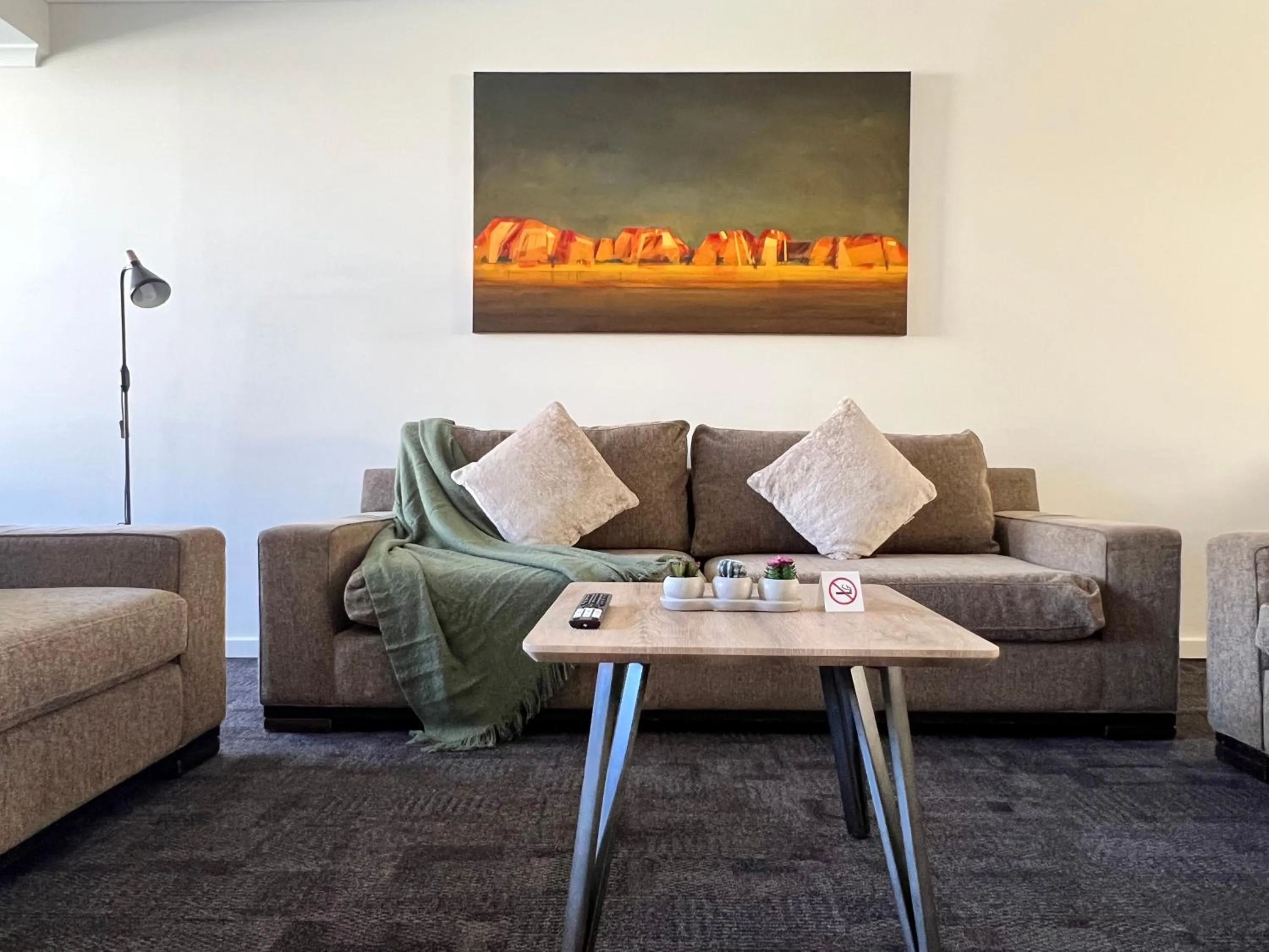 Seating area in Stay at Alice Springs Hotel
