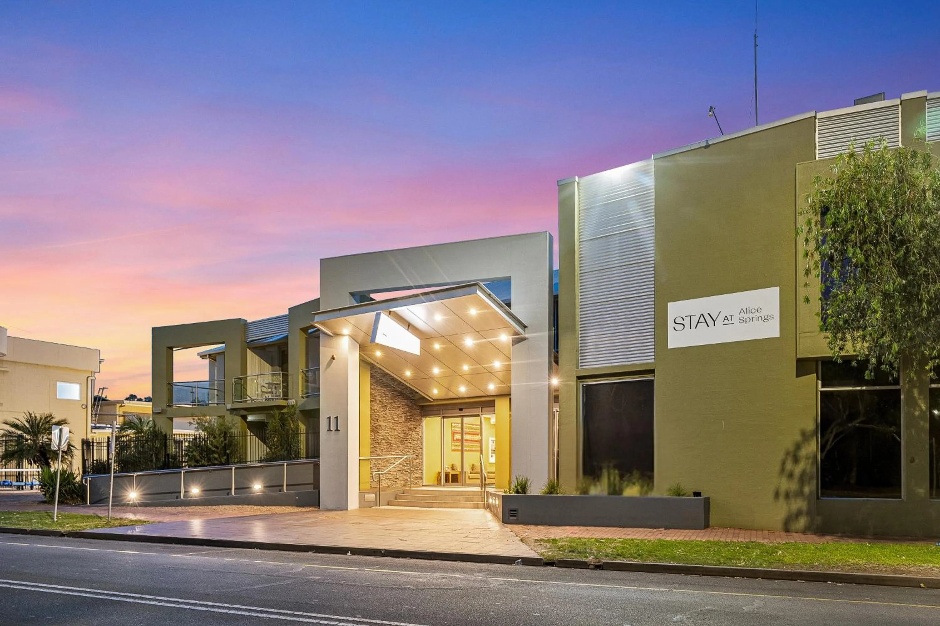 Property building in Stay at Alice Springs Hotel