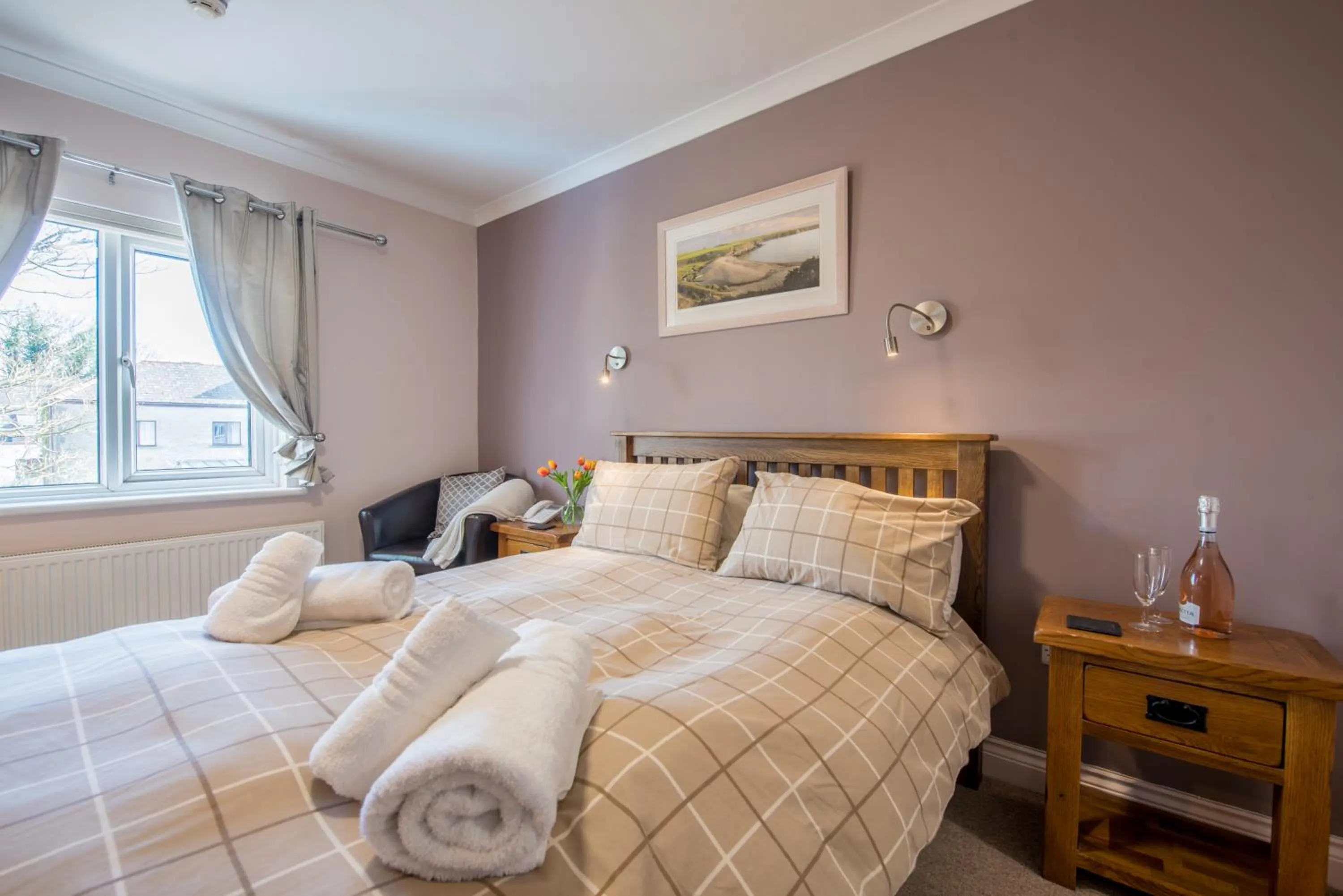 Bed in The Coach House Hotel