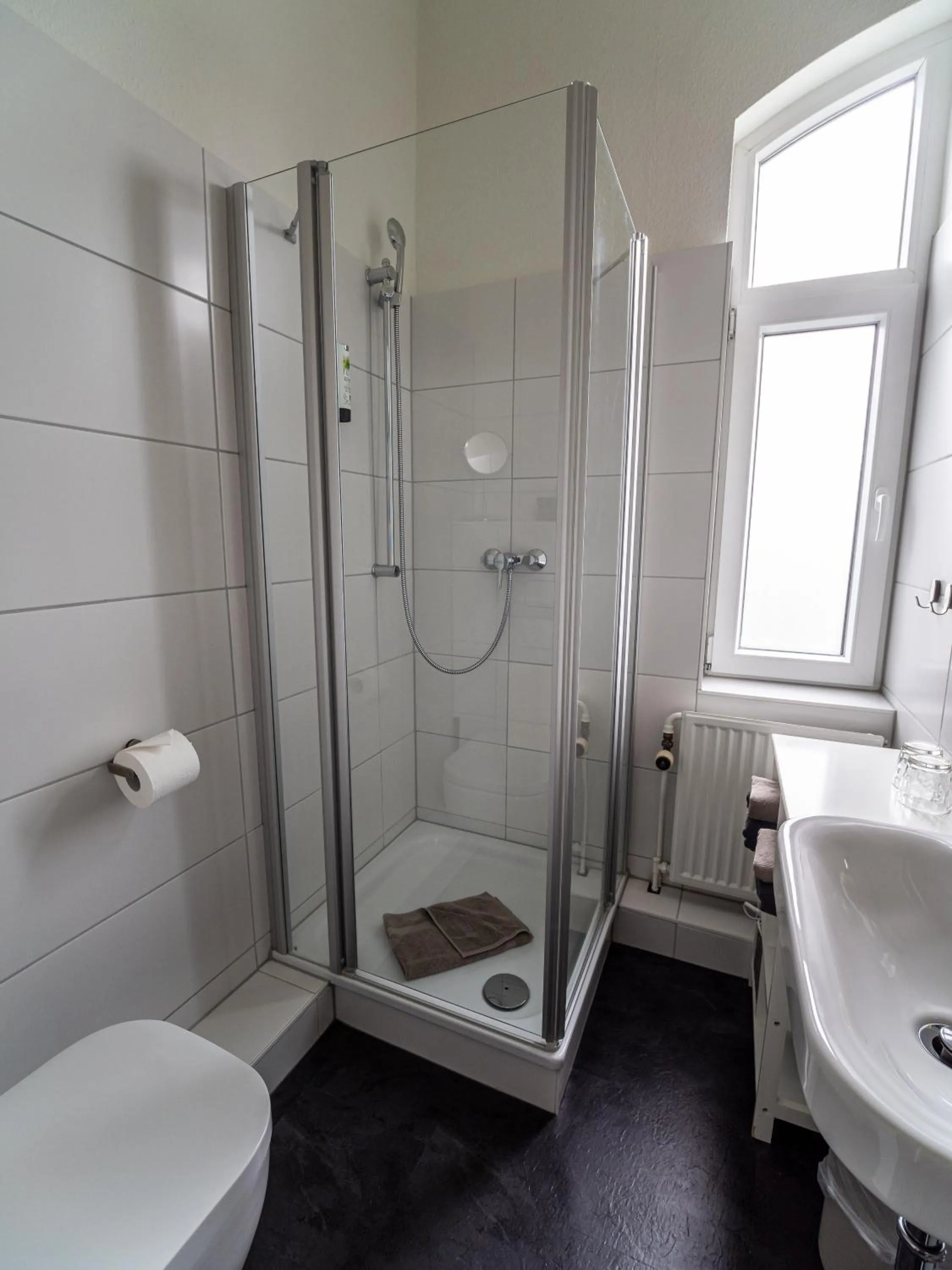 Shower in Boutique Hotel Villa Monika