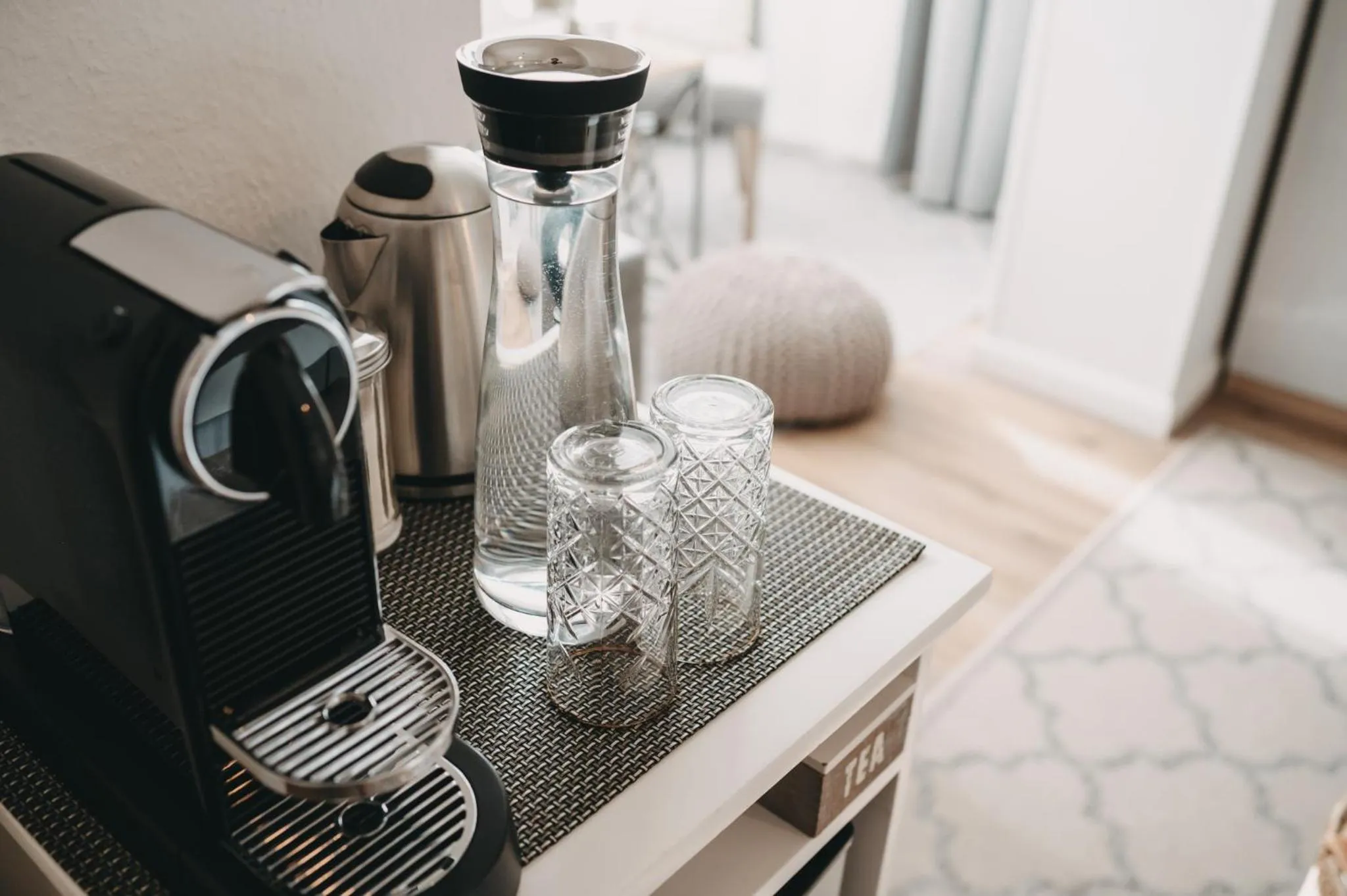 Coffee/tea facilities in Boutique Hotel Villa Monika