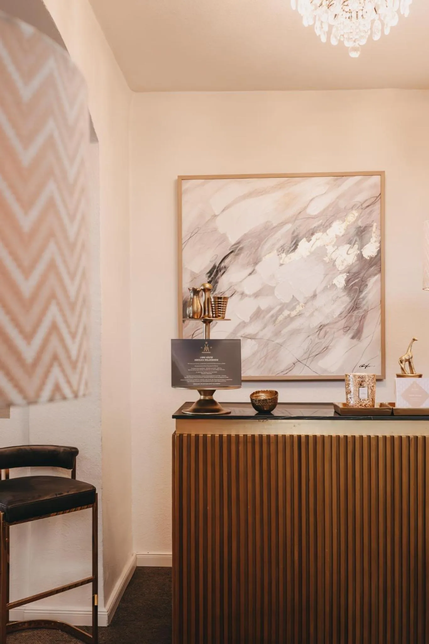 Lobby or reception in Boutique Hotel Villa Monika