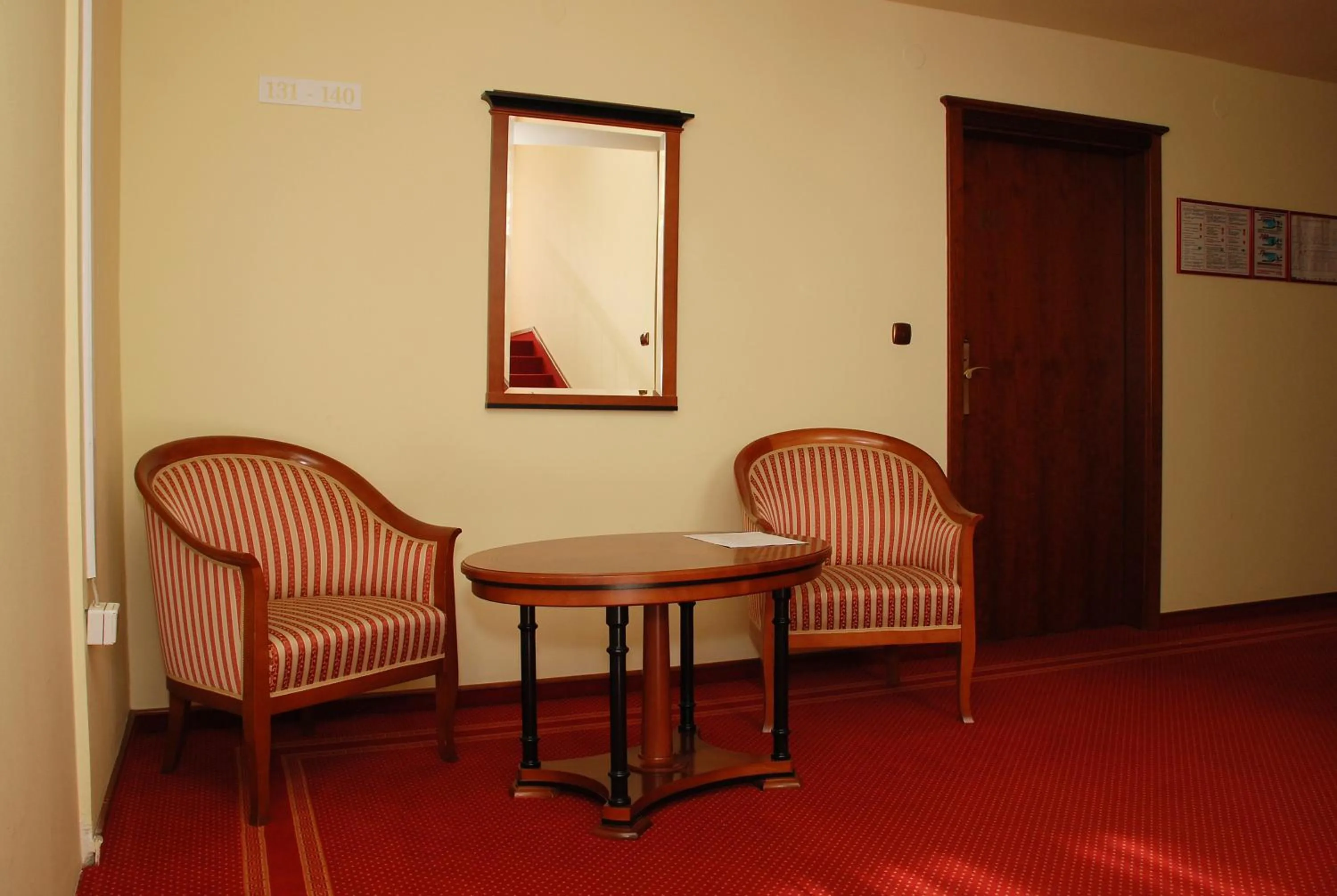Lobby or reception in Hotel Zvezda
