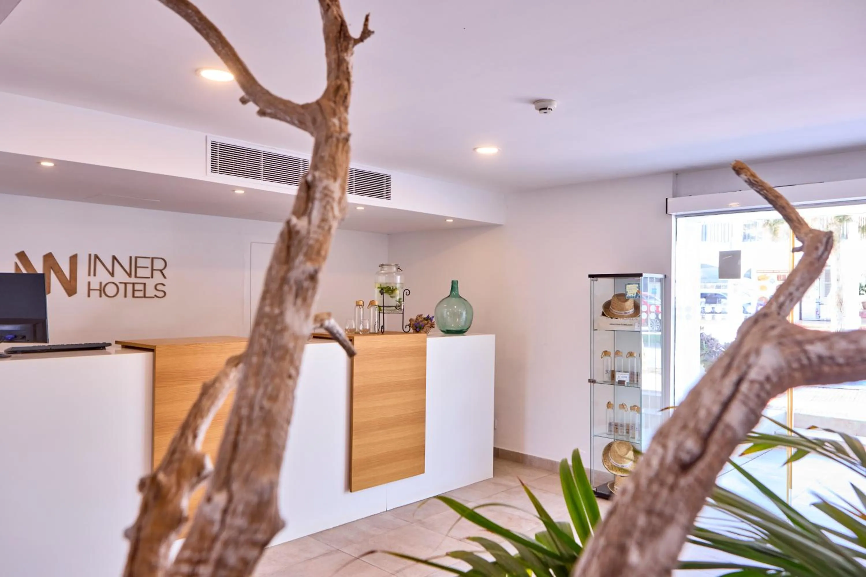 Lobby or reception in INNER Hotel Rupit "Adults Only"