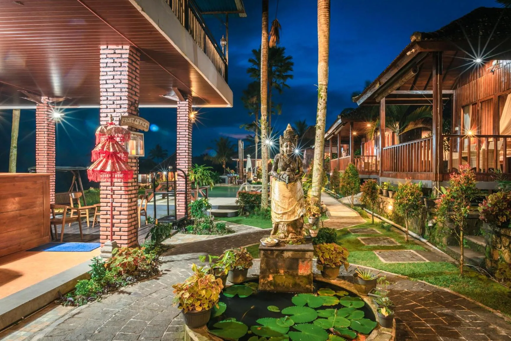 Lobby or reception in Villa Sande
