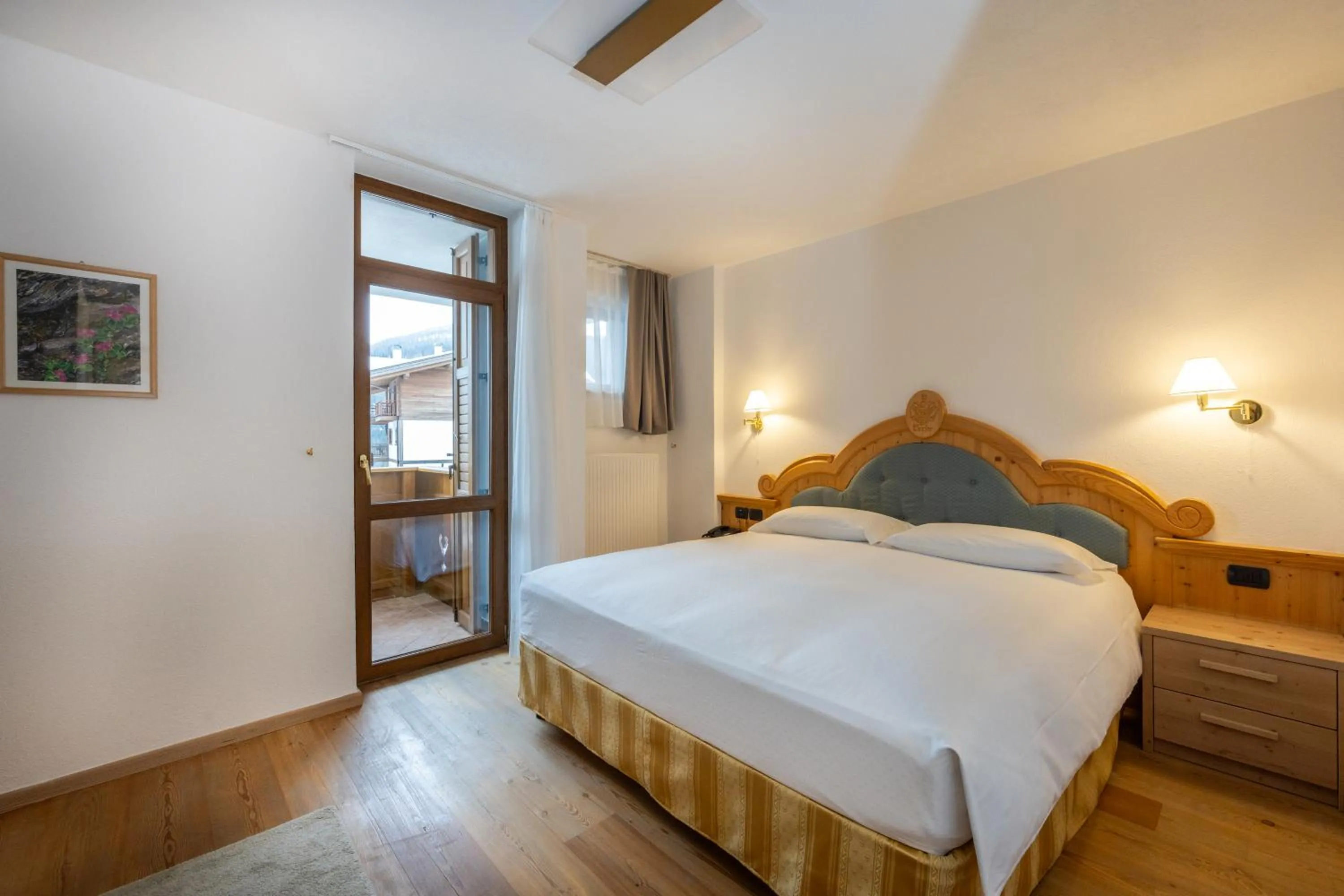 Bed in Hotel Stalon Alpine Chic