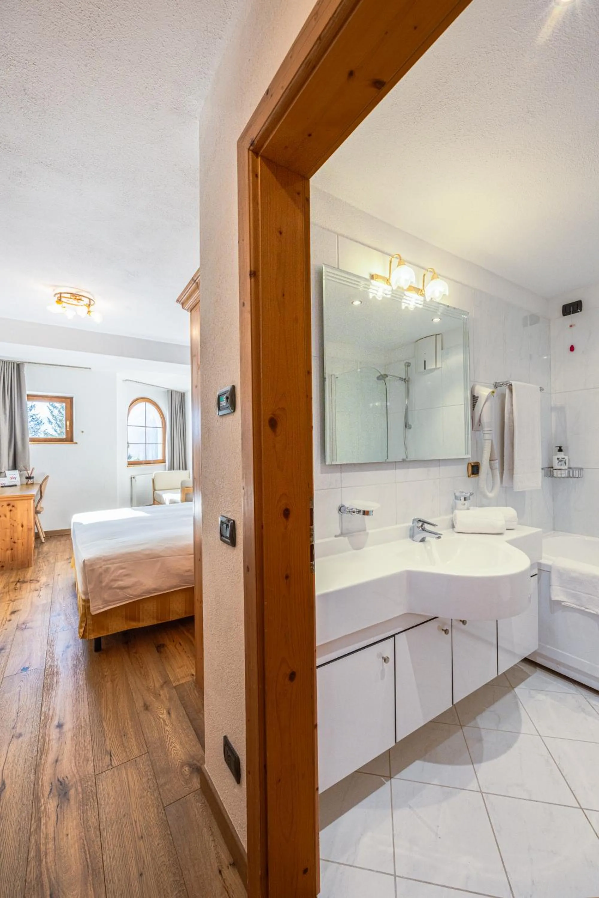 Bed in Hotel Stalon Alpine Chic