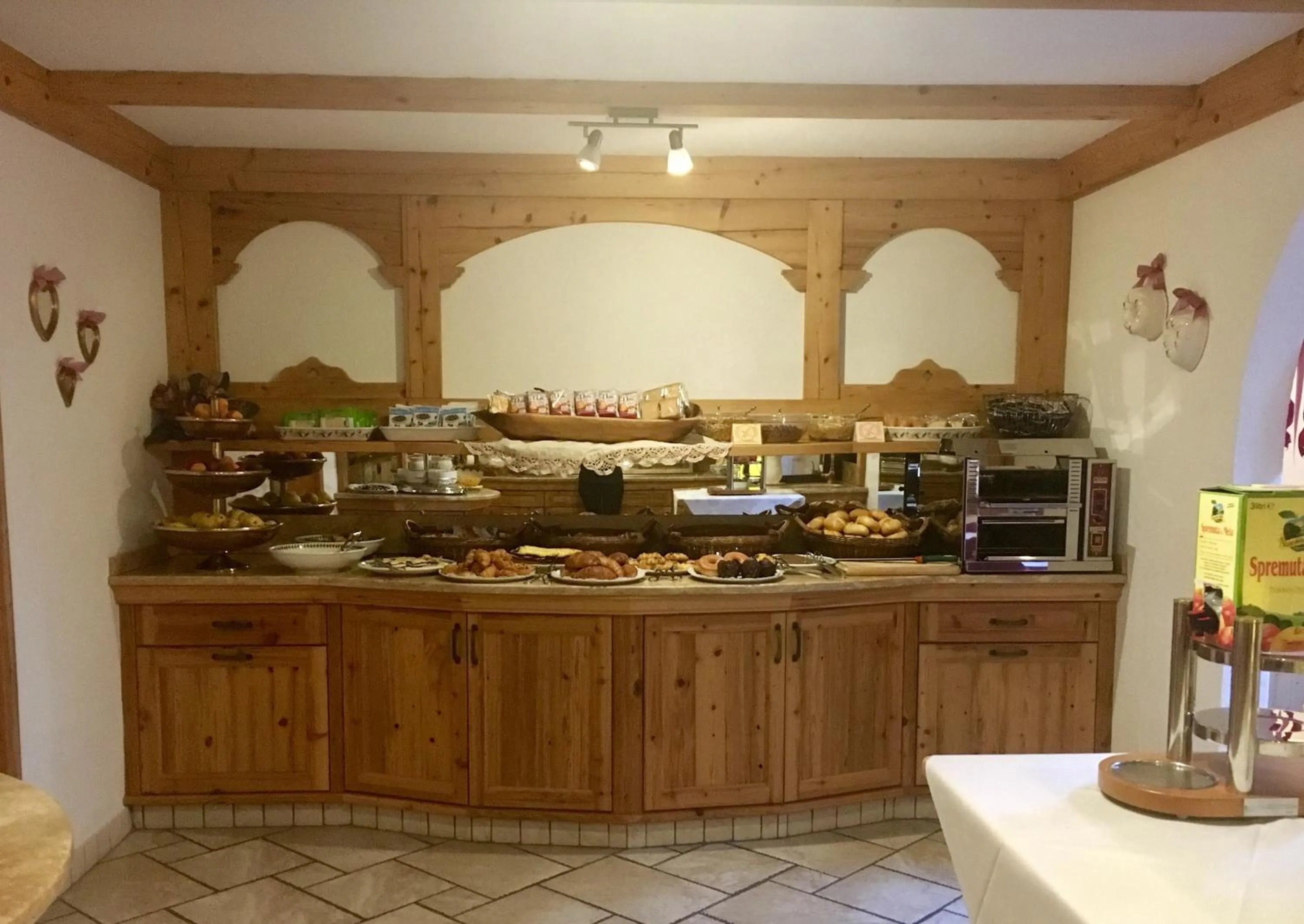 Continental breakfast in Hotel Stalon Alpine Chic