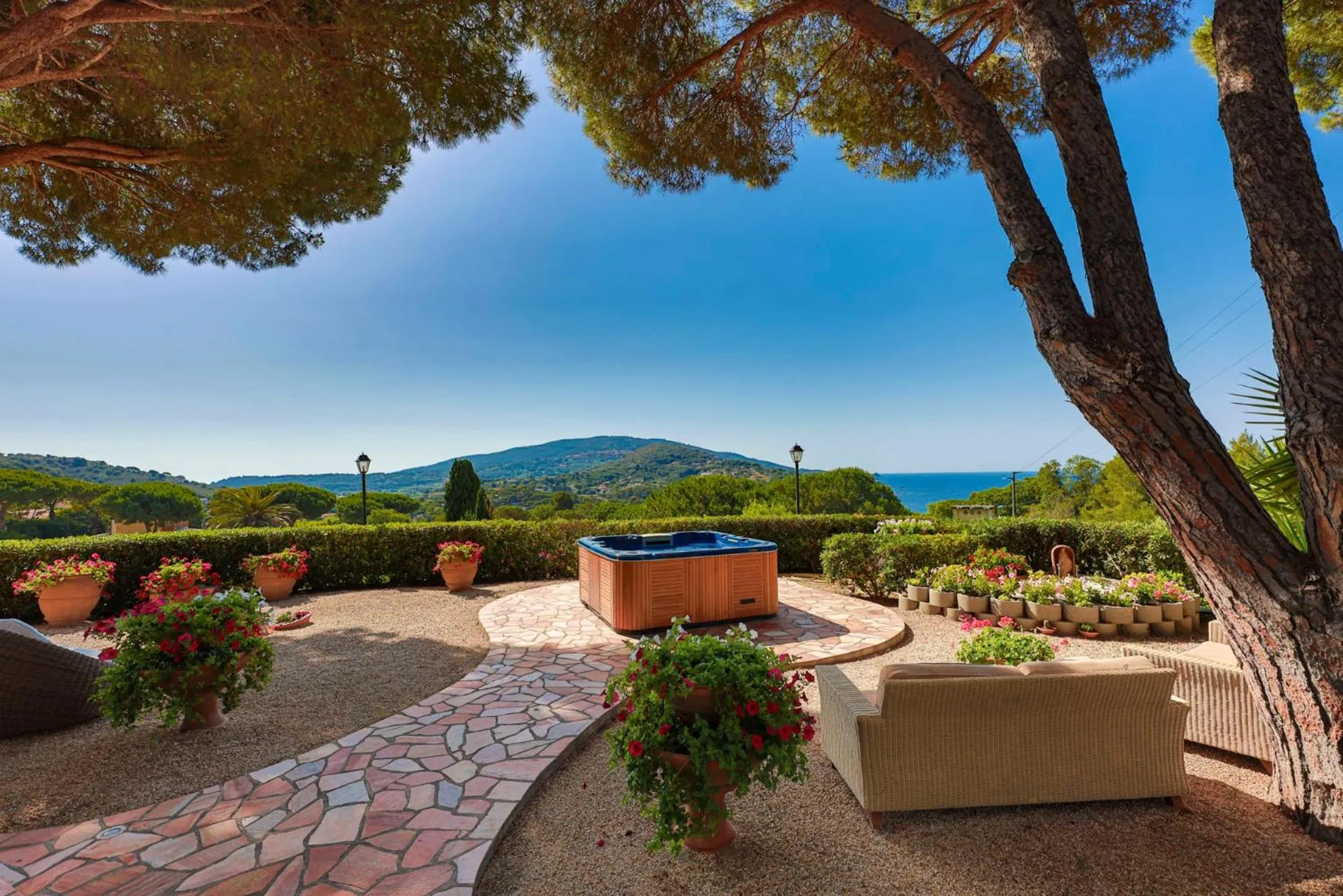 Garden in Villa Capitorsola