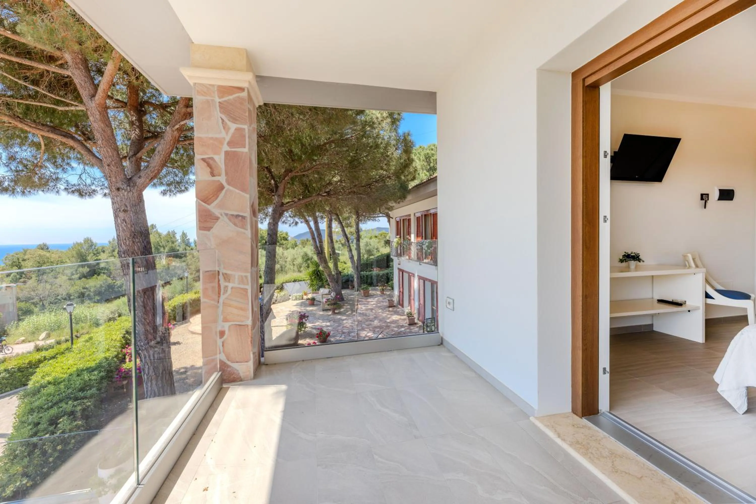 Natural landscape in Villa Capitorsola