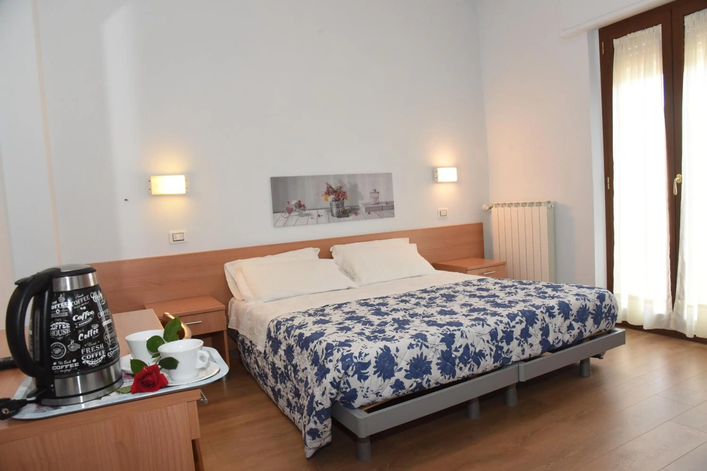 Bedroom, Bed in Albergo La Rosetta