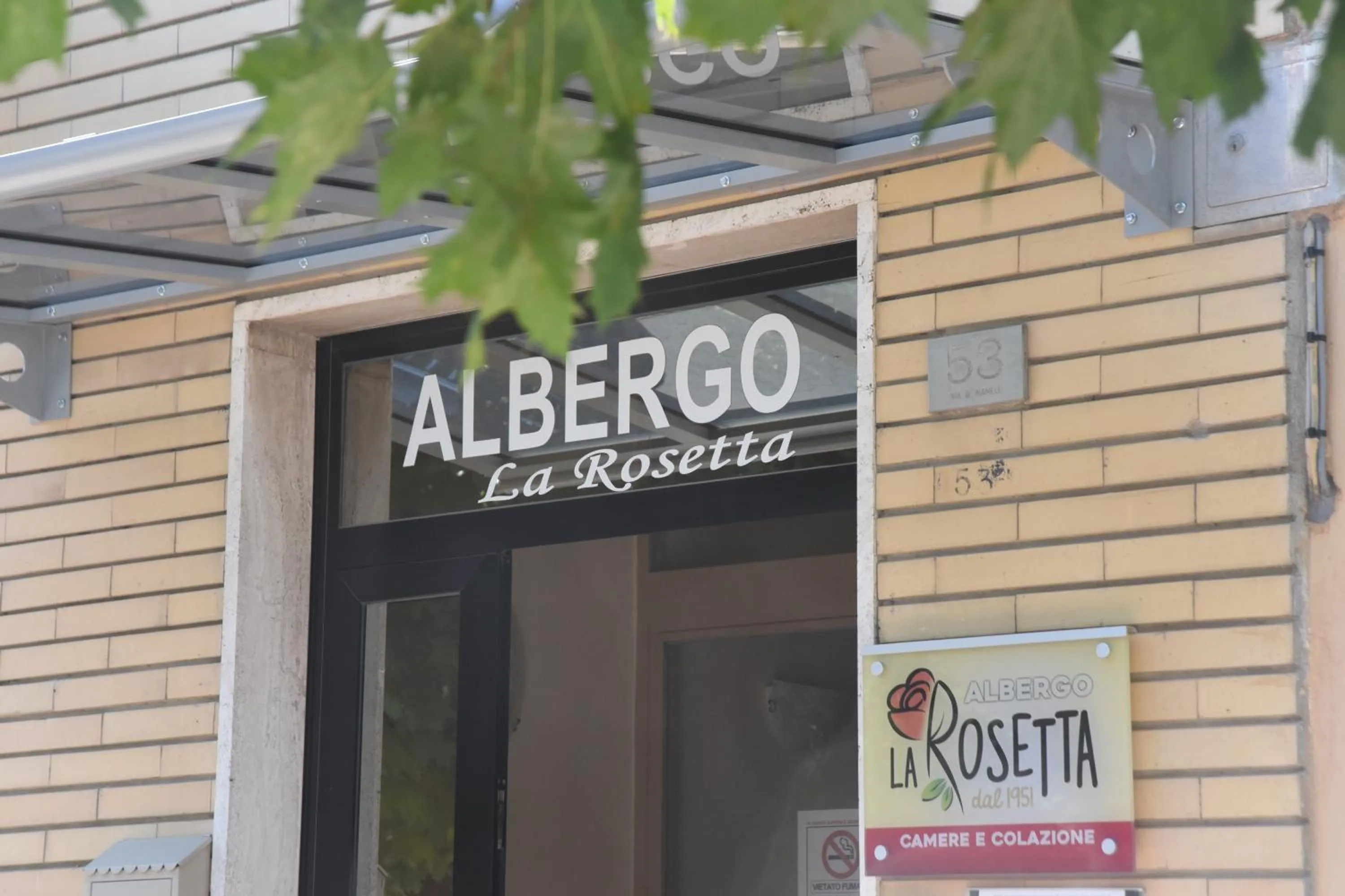Property building in Albergo La Rosetta