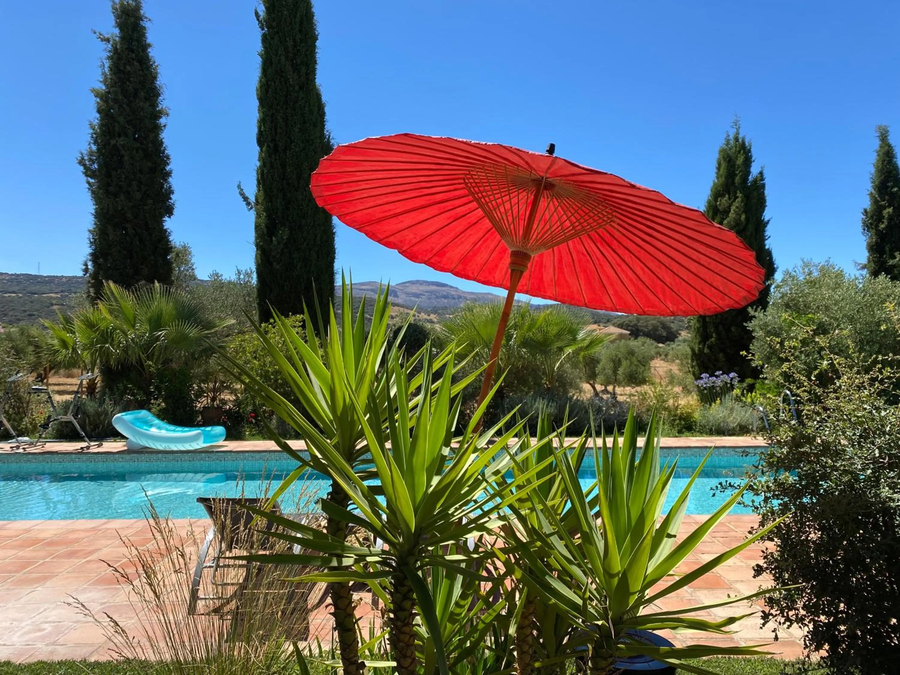 Swimming pool in La Guzmana de Ronda