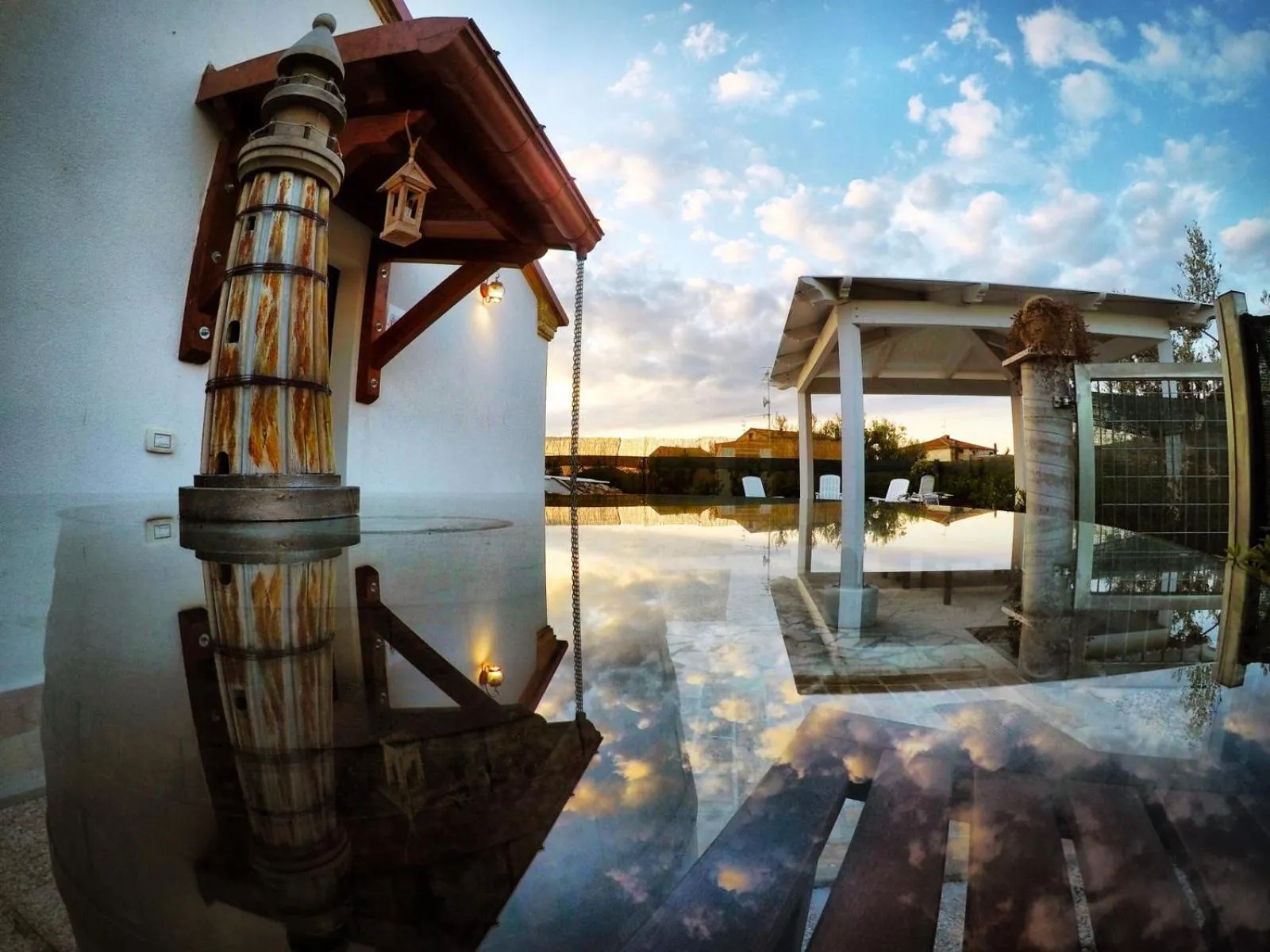 Sunset in Il Giardino Di Epicuro