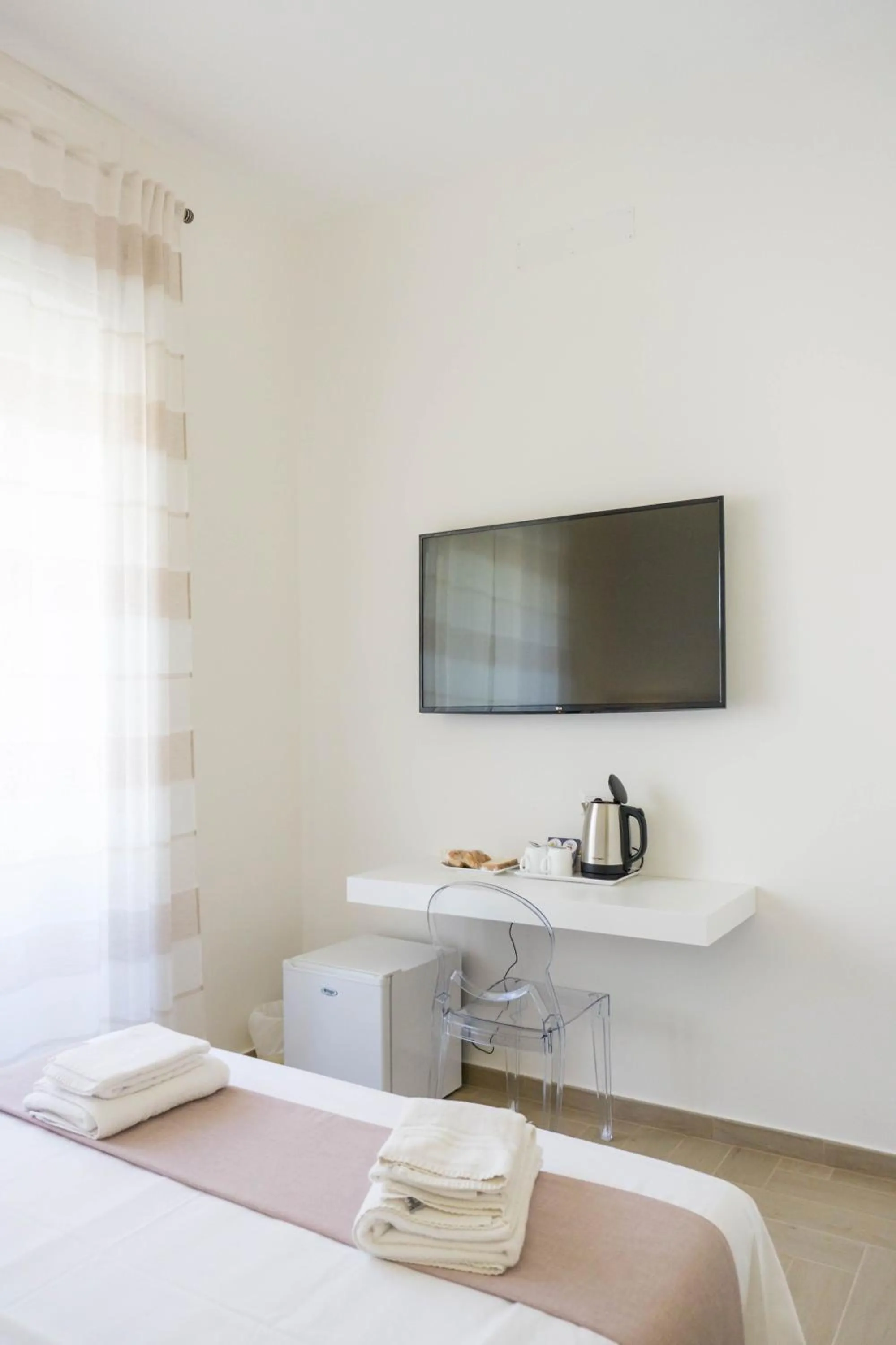 TV and multimedia, Bed in Le Stanze della Regina