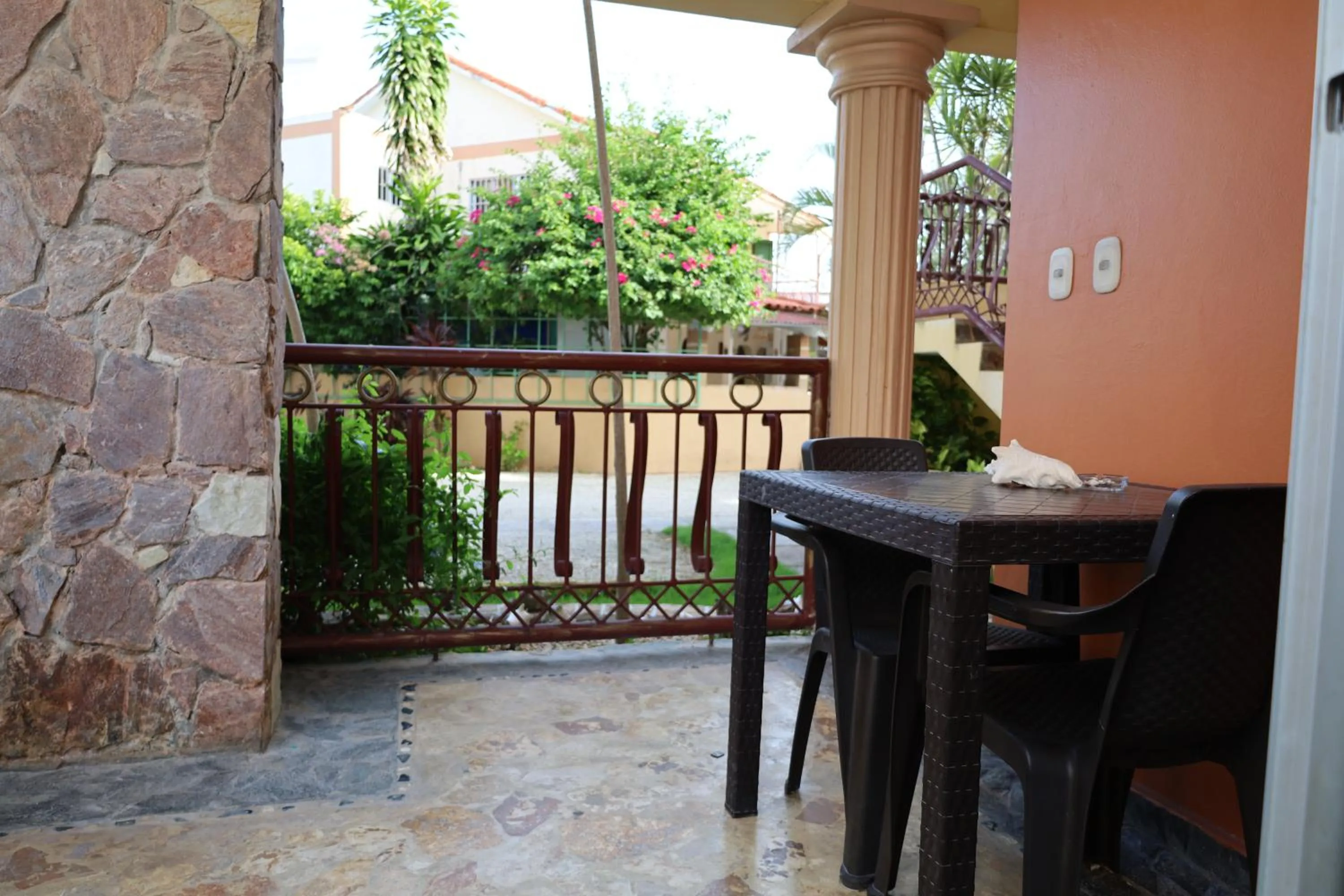 Balcony/Terrace in Aparta-Hotel Villa Baya