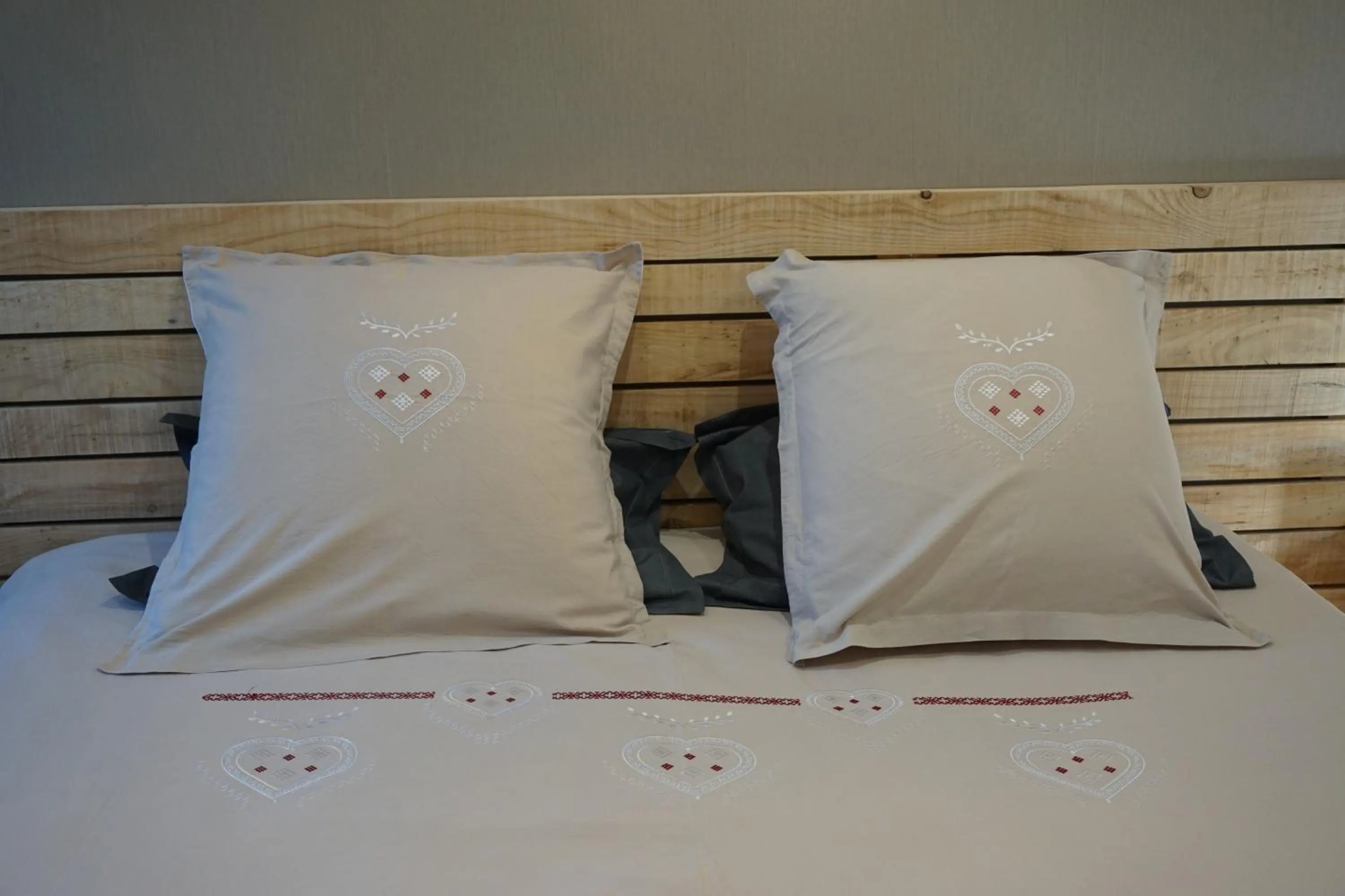 Bed in Chambres et table d’hôtes le Barret