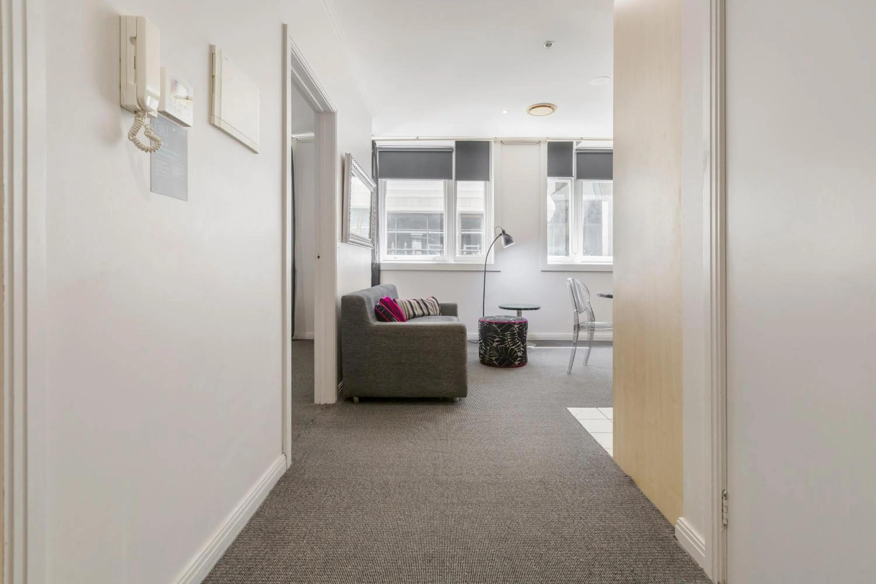 Living room in Punthill Apartment Hotel - Flinders Lane