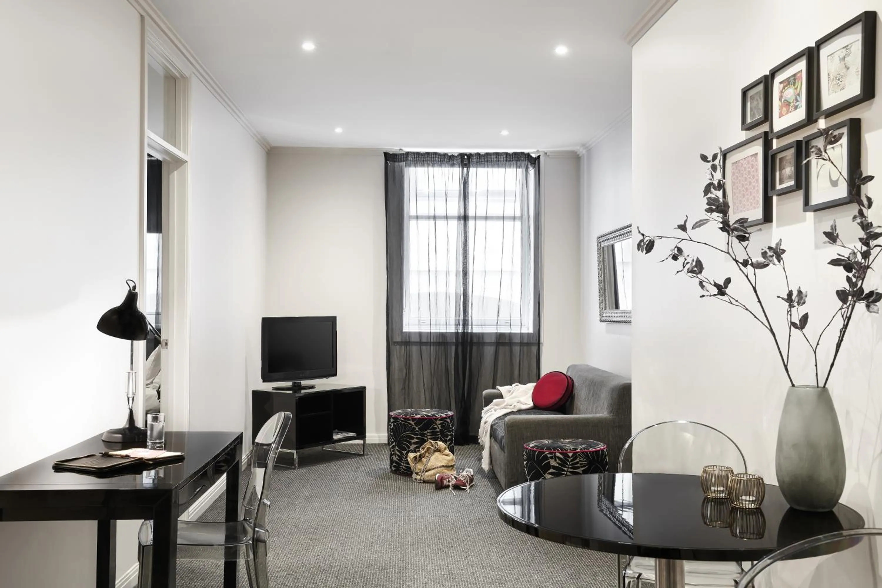 Living room in Punthill Apartment Hotel - Flinders Lane