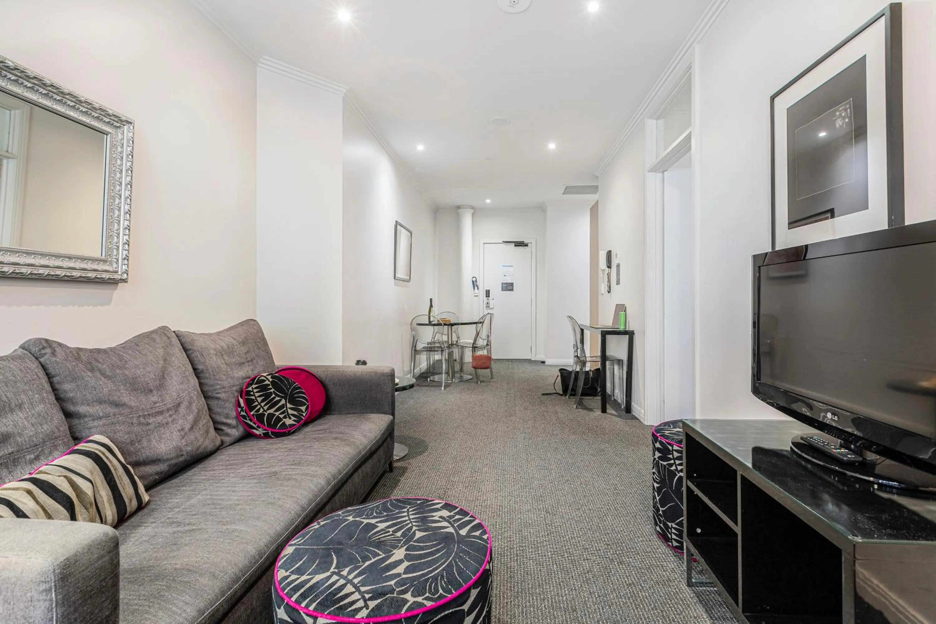 Living room in Punthill Apartment Hotel - Flinders Lane
