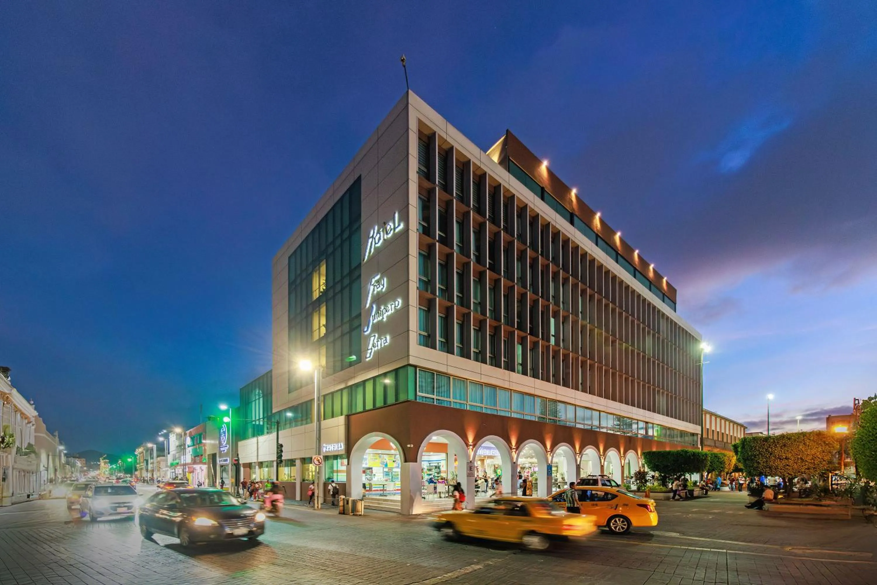 Property building in Hotel Fray Junipero Serra