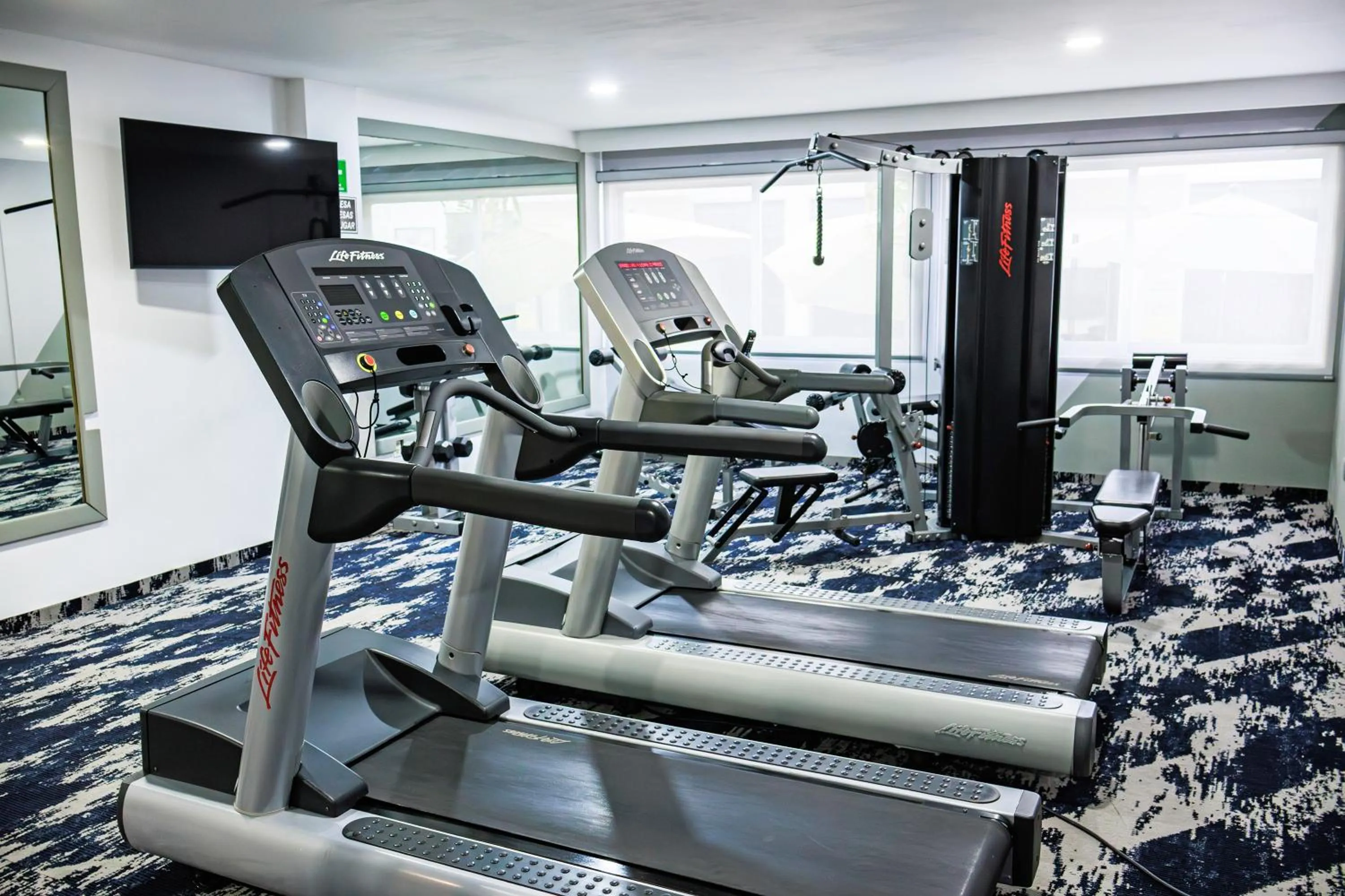 Fitness centre/facilities in Hotel Fray Junipero Serra
