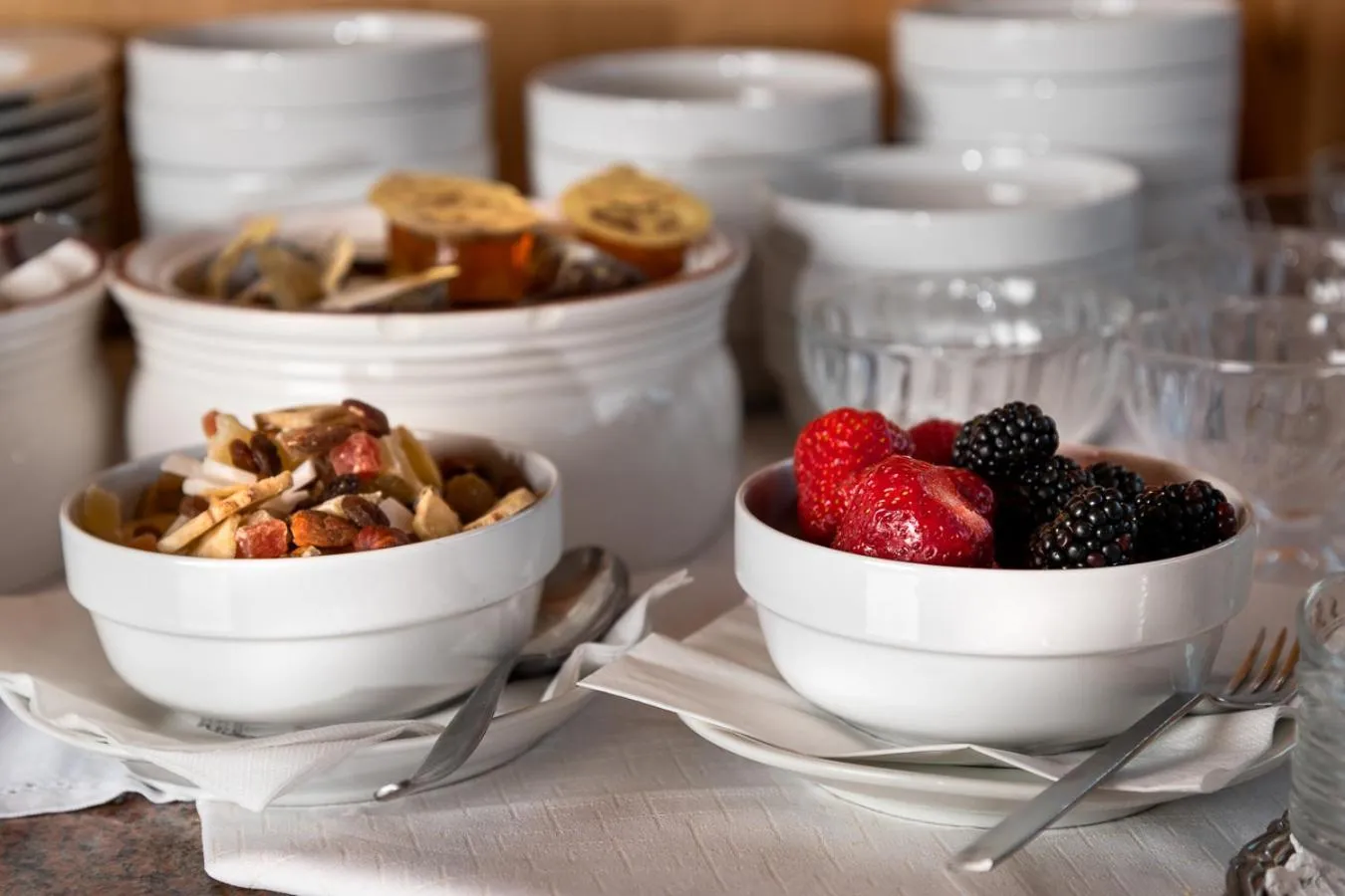 Breakfast in Hotel Garni Soreie