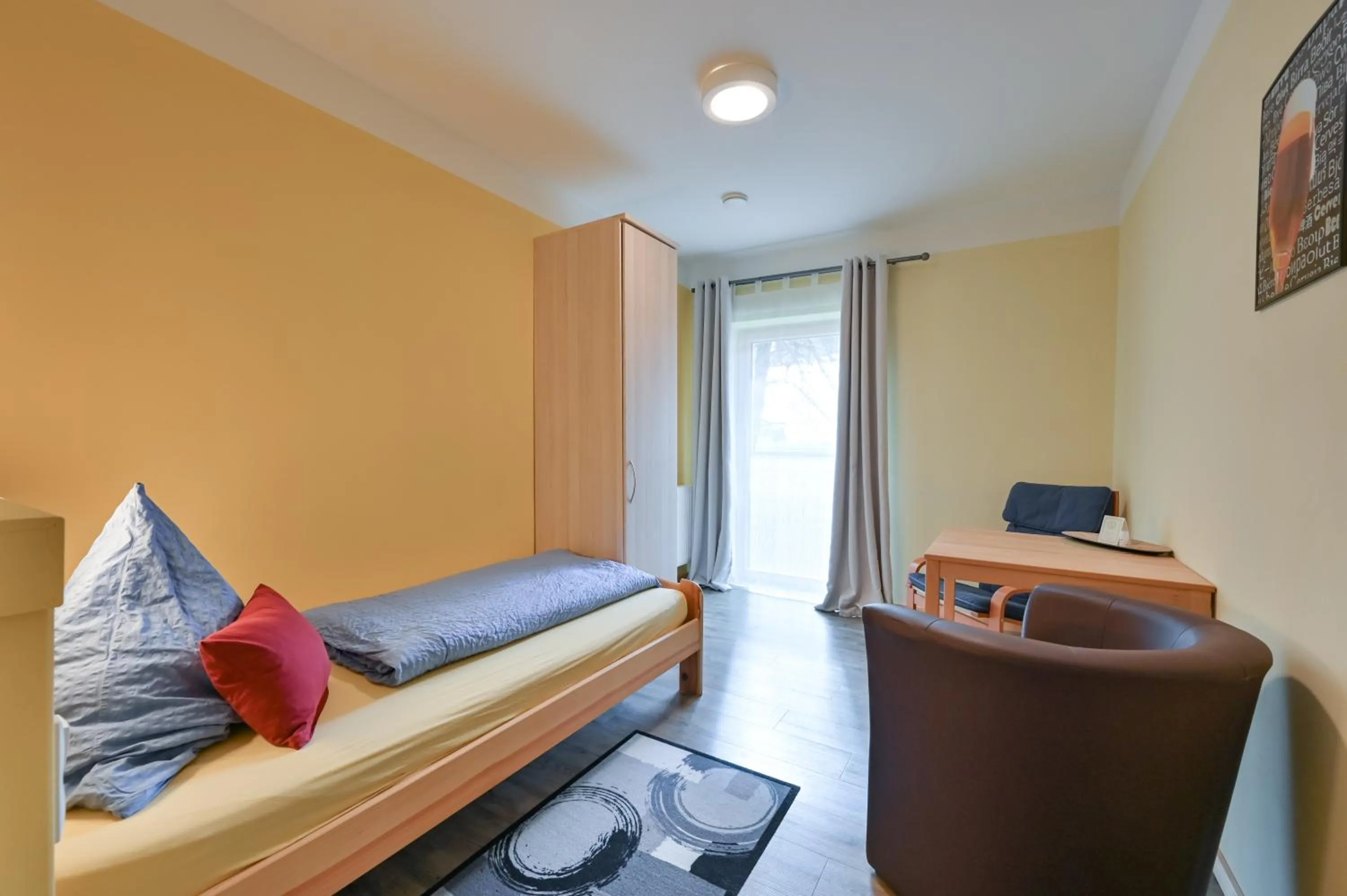 Seating area in Rote Villa Füssen