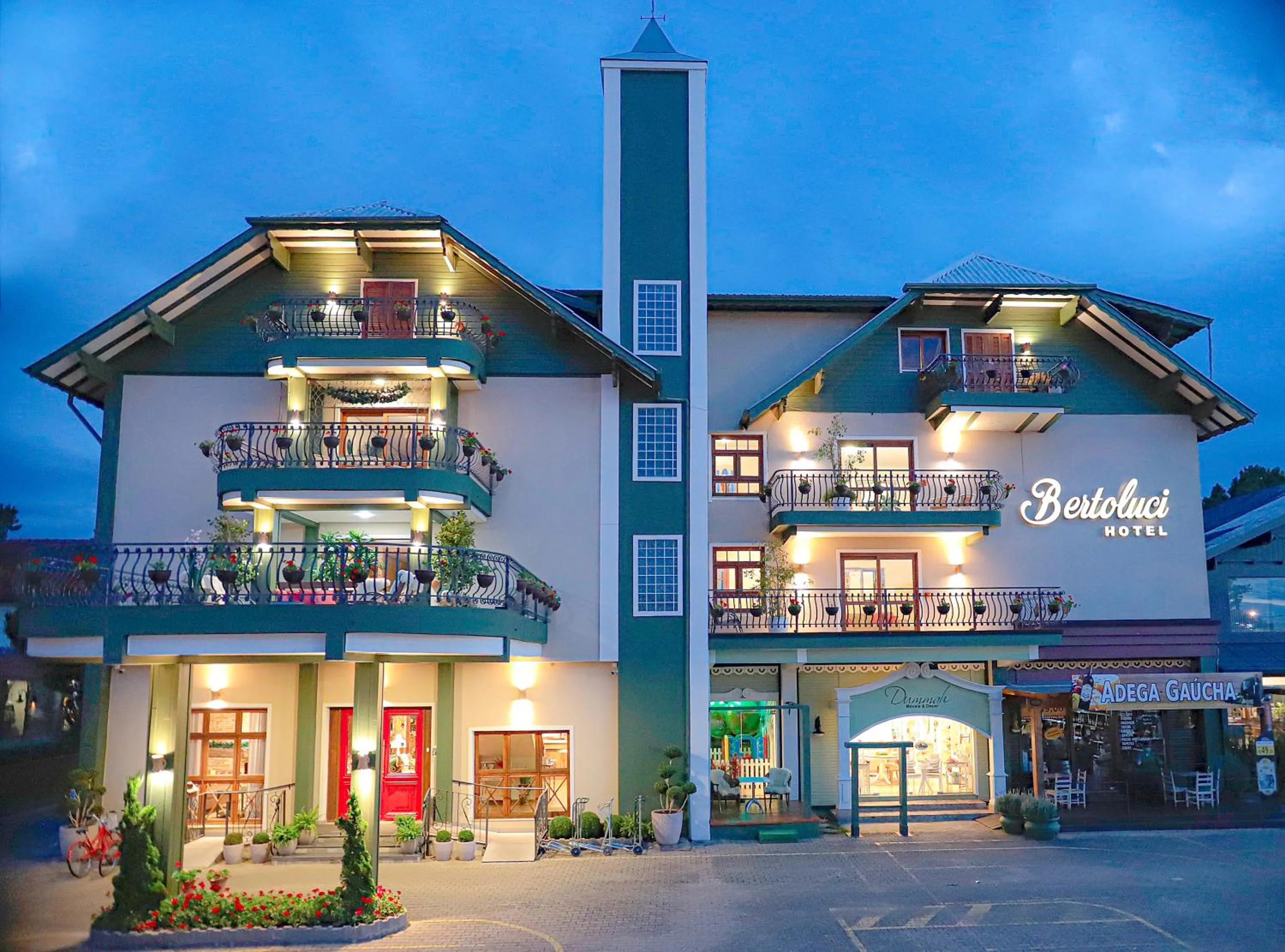 Property building in Hotel Bertoluci